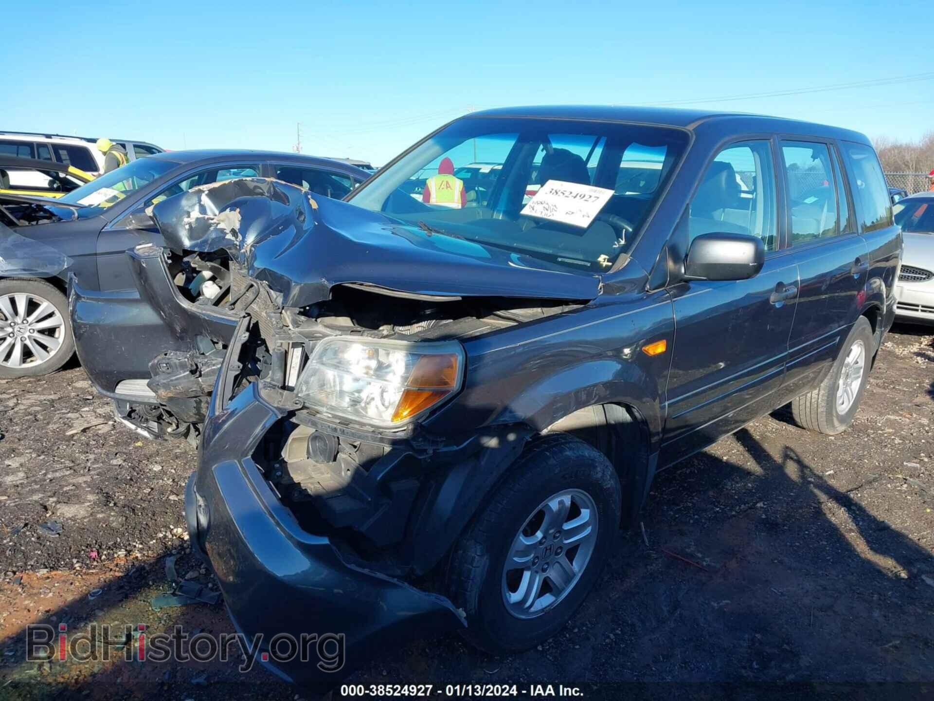 2006 HONDA PILOT - VIN: 5FNYF281X6B035407 - Фото 2