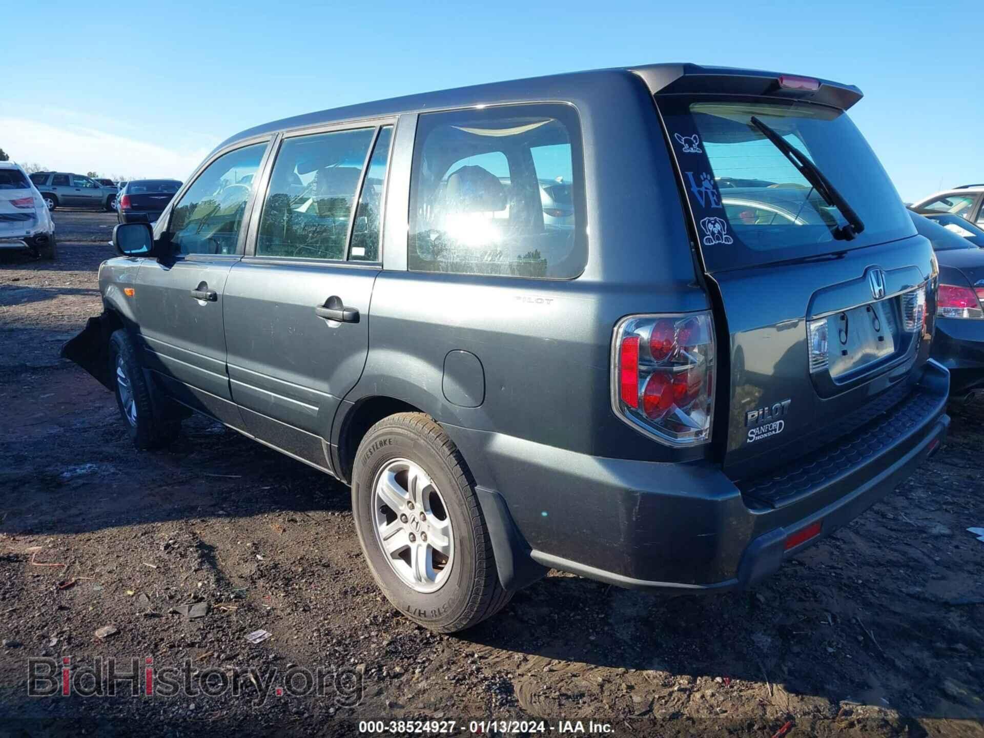 2006 HONDA PILOT - VIN: 5FNYF281X6B035407 - Фото 3