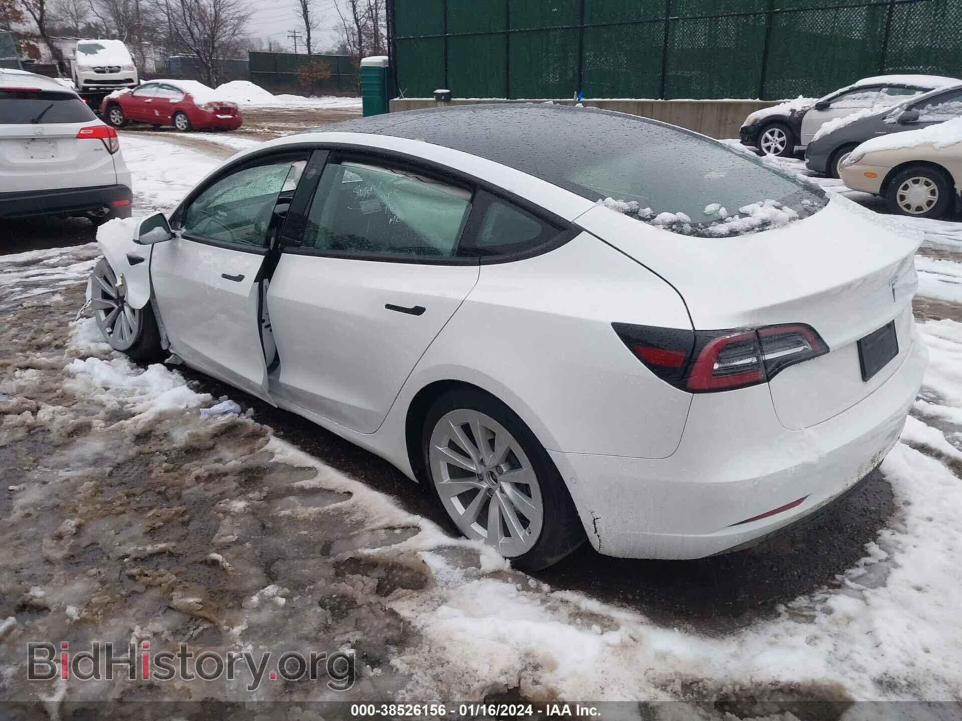 2022 TESLA MODEL 3 - VIN: 5YJ3E1EA4NF368468 - Фото 3