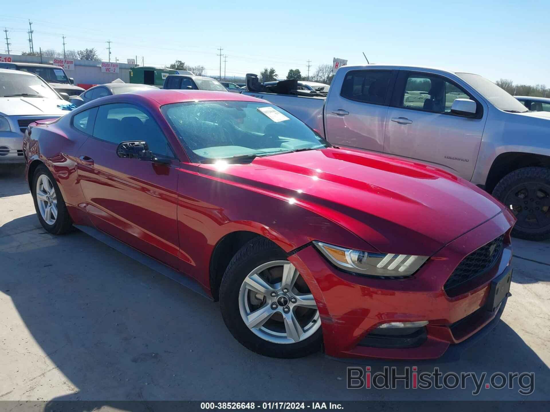 Фотография 1FA6P8AM0G5336305 - FORD MUSTANG 2016