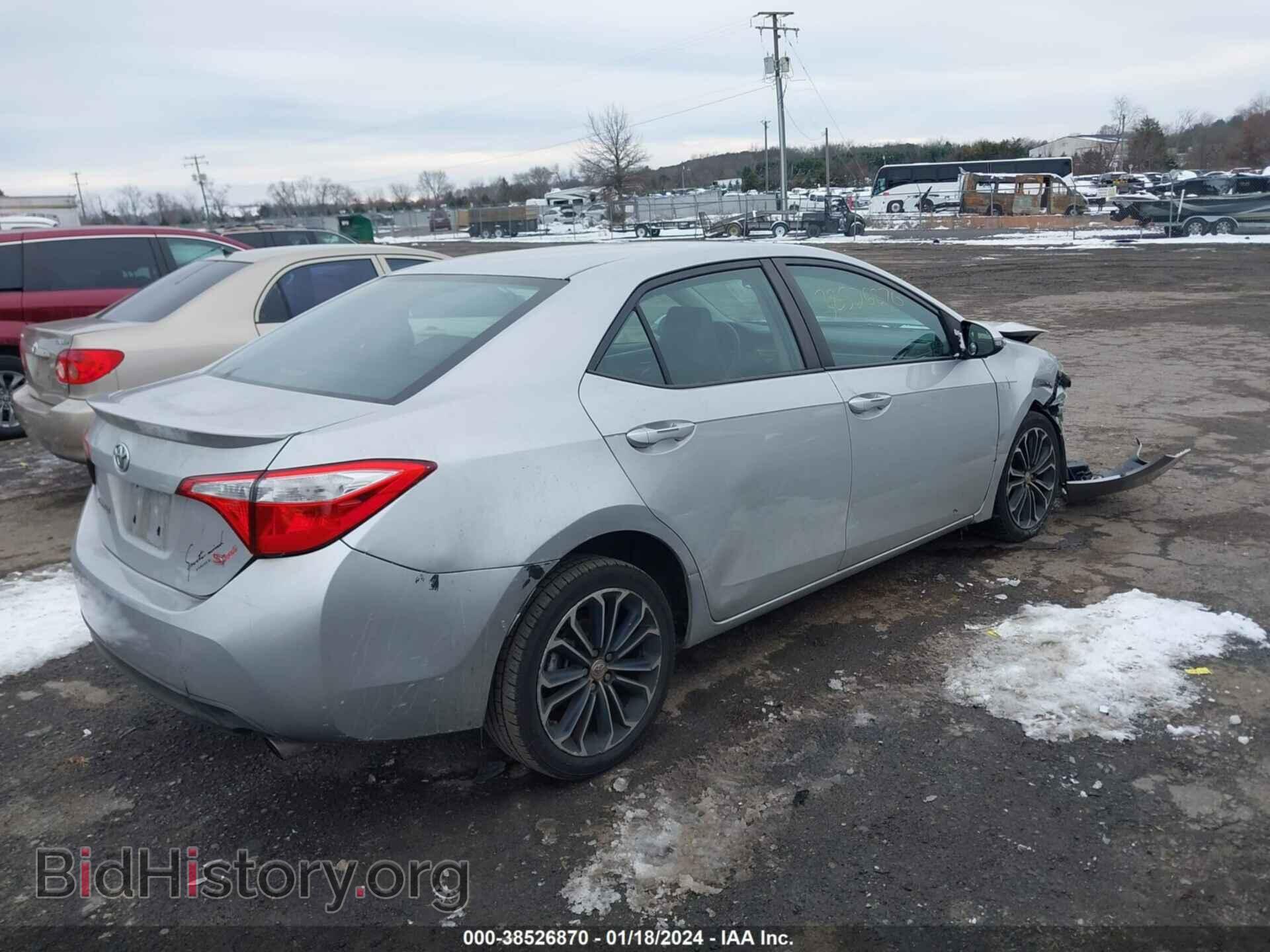 2014 TOYOTA COROLLA - VIN: 2T1BURHE7EC001614 - Фото 4