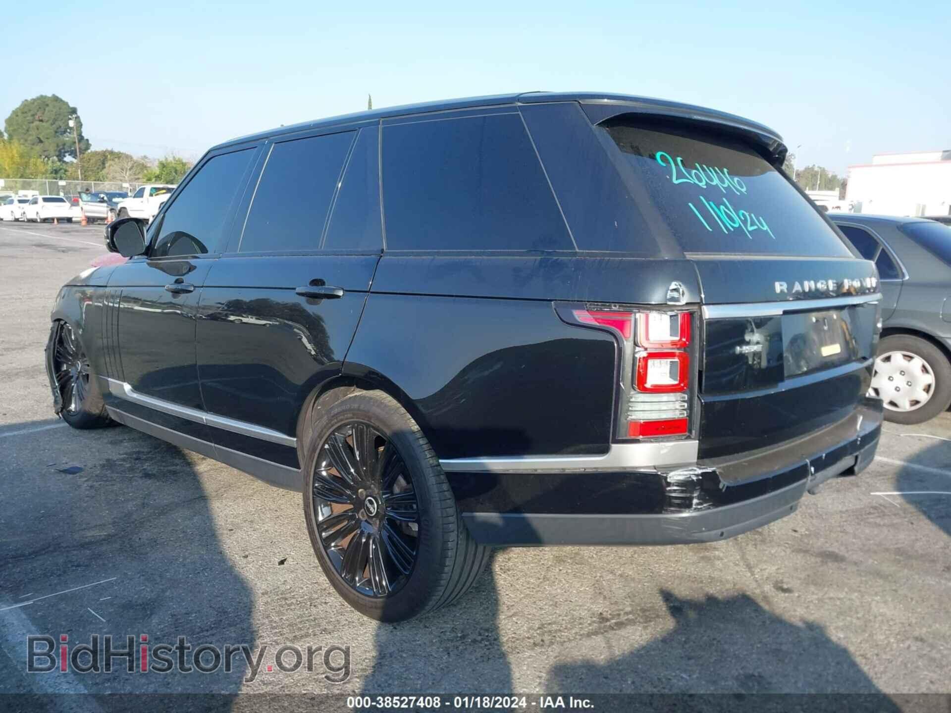 2016 LAND ROVER RANGE ROVER - VIN: SALGS2PF5GA309183 - Фото 3