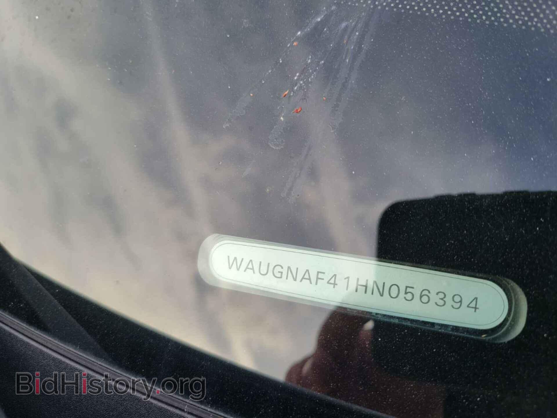2017 AUDI A4 - VIN: WAUGNAF41HN056394 - Фото 2