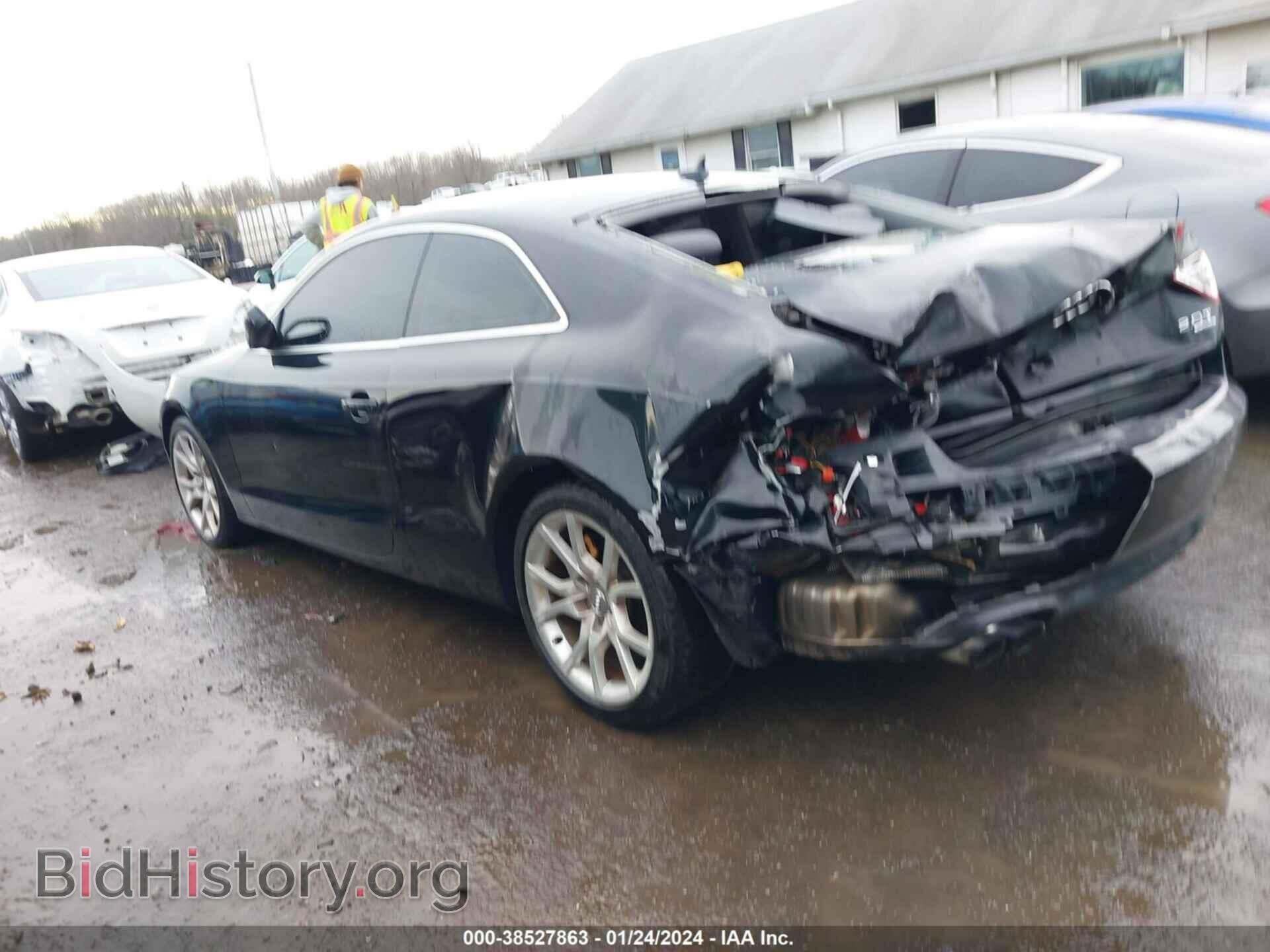 2012 AUDI A5 - VIN: WAUCFAFR5CA004550 - Фото 3