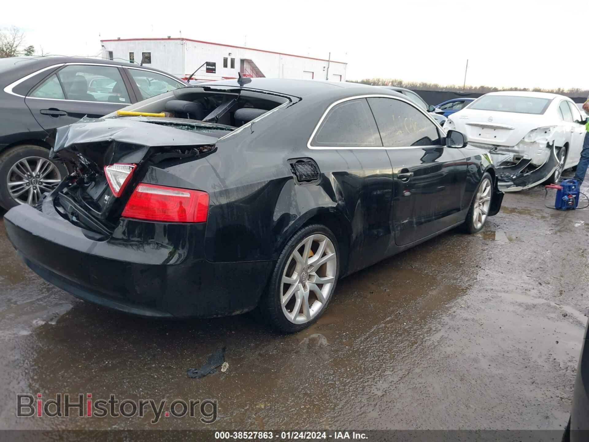 2012 AUDI A5 - VIN: WAUCFAFR5CA004550 - Фото 4
