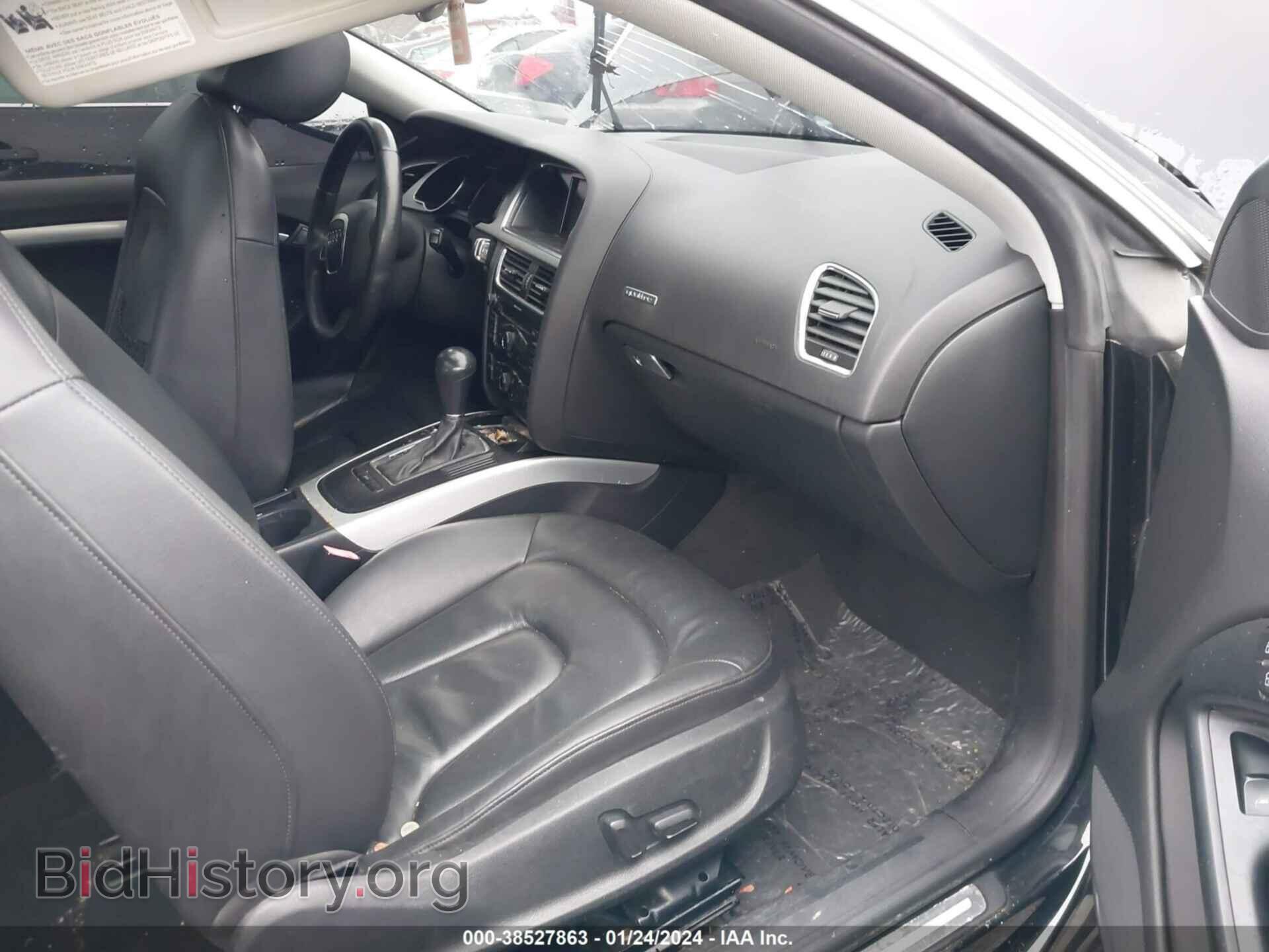 2012 AUDI A5 - VIN: WAUCFAFR5CA004550 - Фото 5