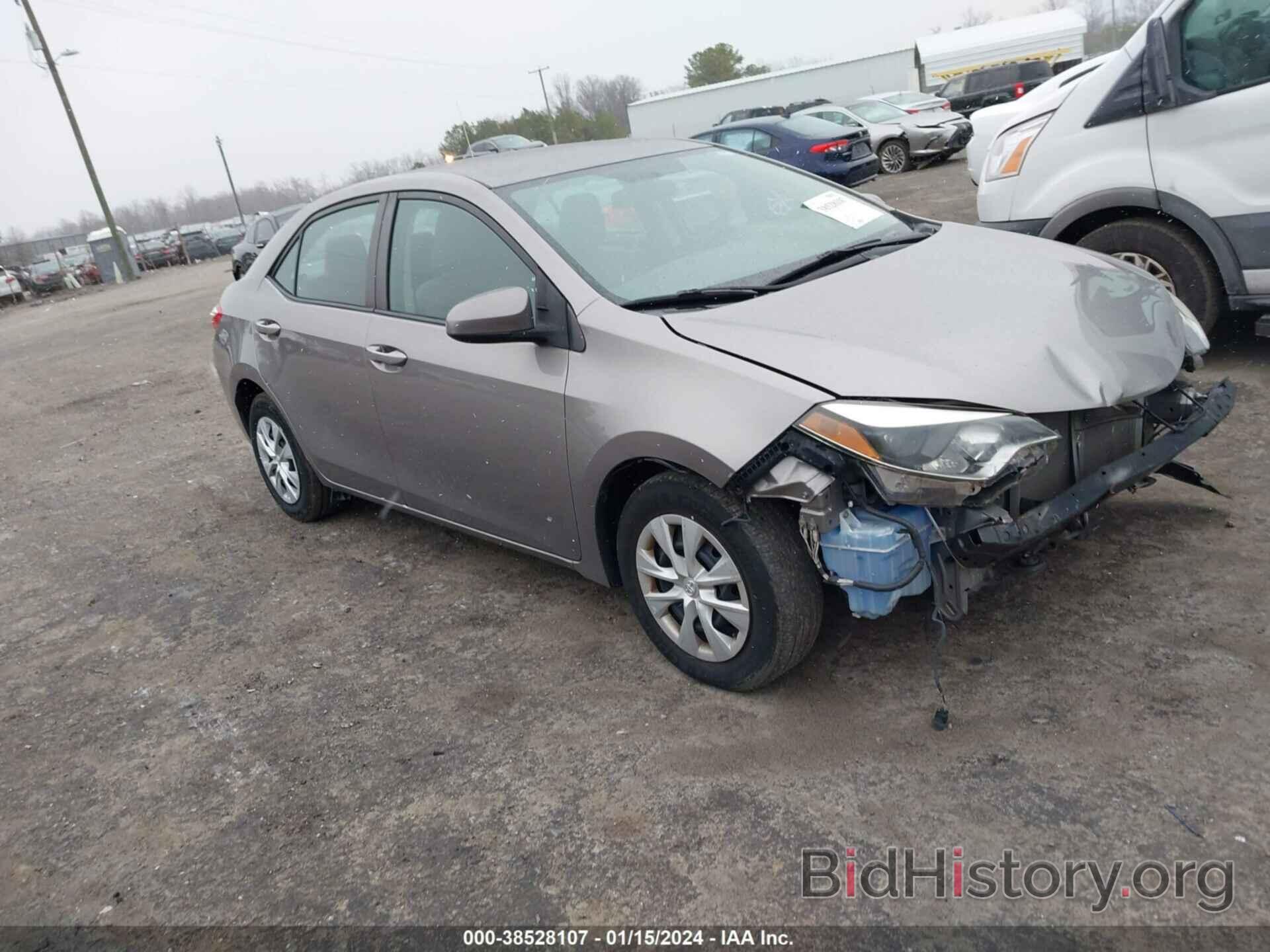 Photo 2T1BPRHE4FC261848 - TOYOTA COROLLA 2015