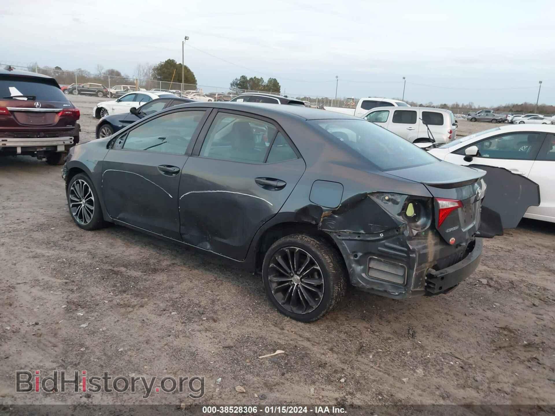 2014 TOYOTA COROLLA - VIN: 2T1BURHEXEC005799 - Фото 3