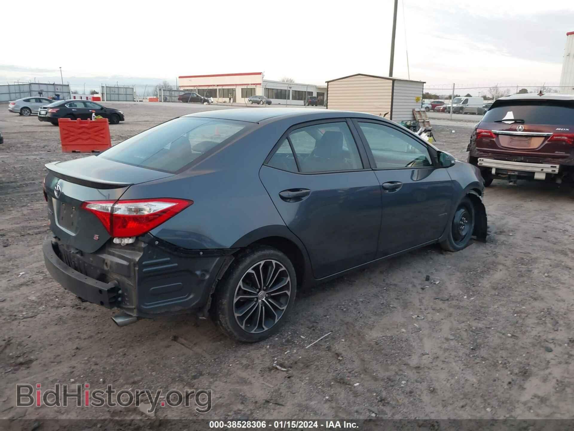 2014 TOYOTA COROLLA - VIN: 2T1BURHEXEC005799 - Фото 4