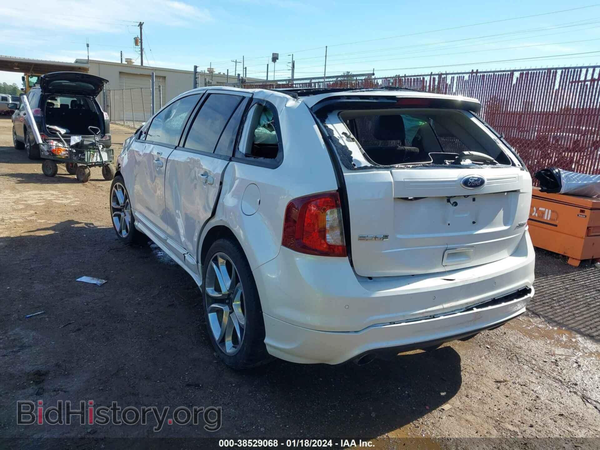 2014 FORD EDGE - VIN: 2FMDK3AK1EBB12482 - Фото 3
