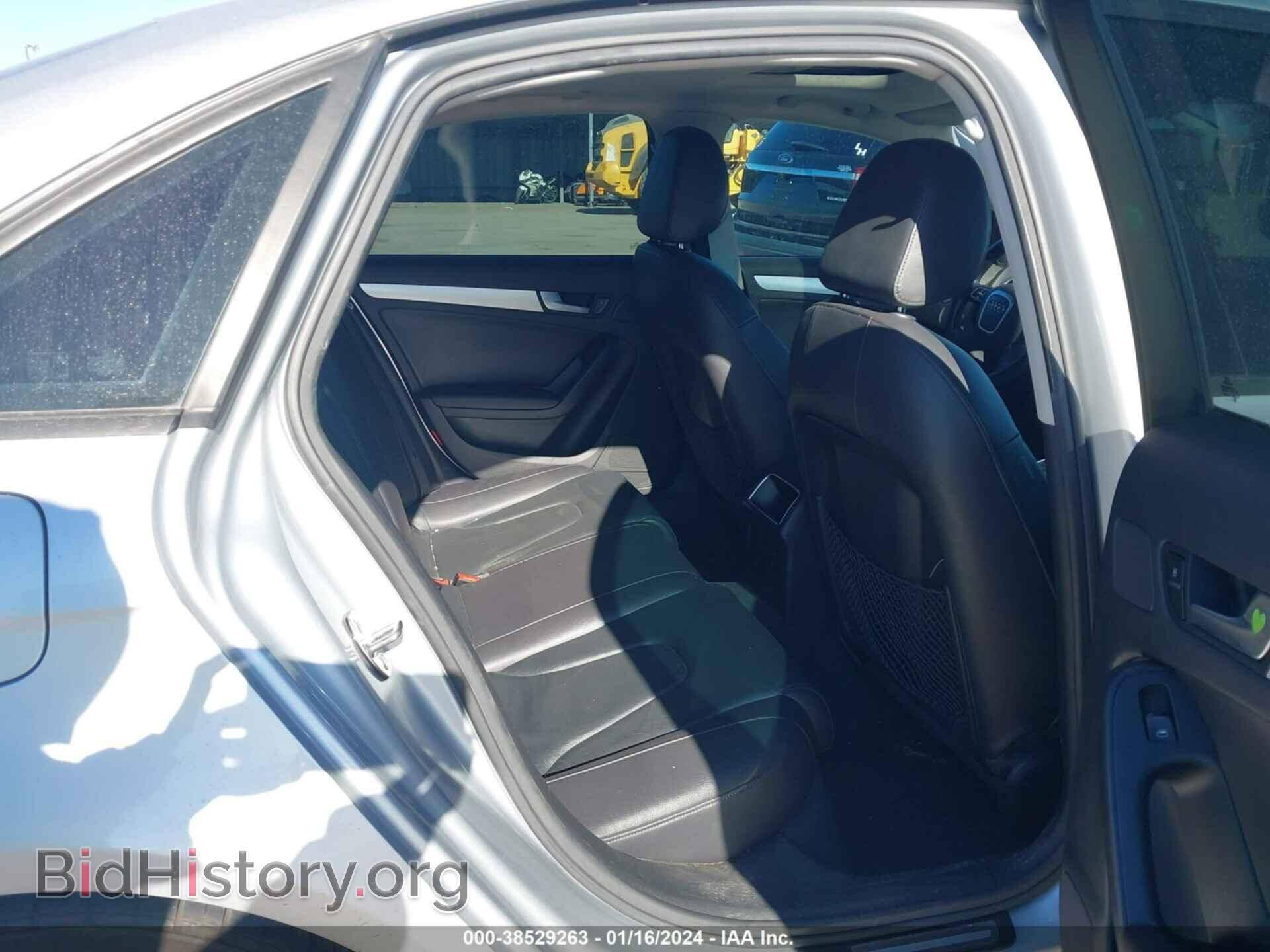 2012 AUDI A4 - VIN: WAUAFAFL1CN007649 - Фото 8