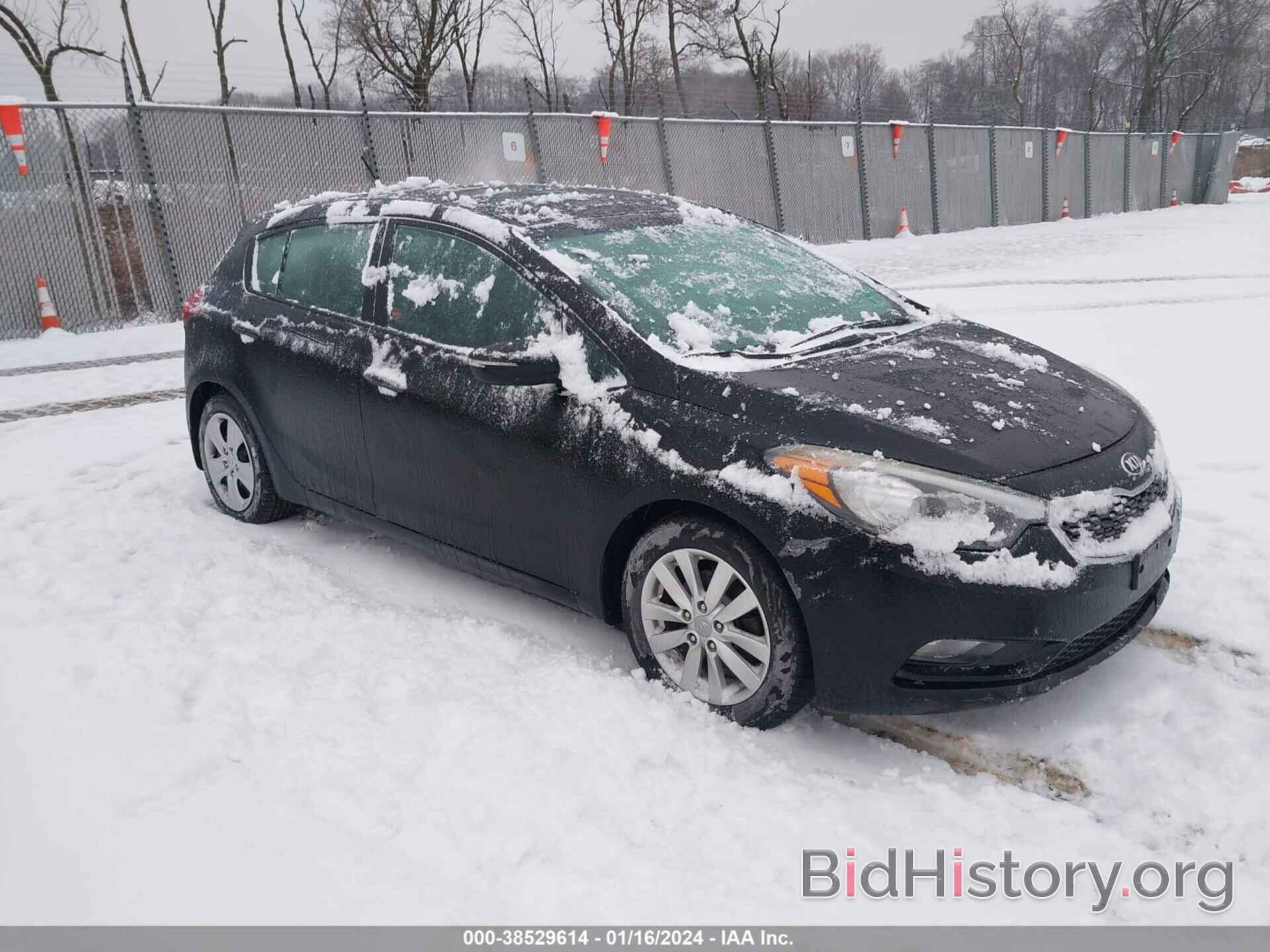 Photo KNAFK5A89G5574385 - KIA FORTE 2016