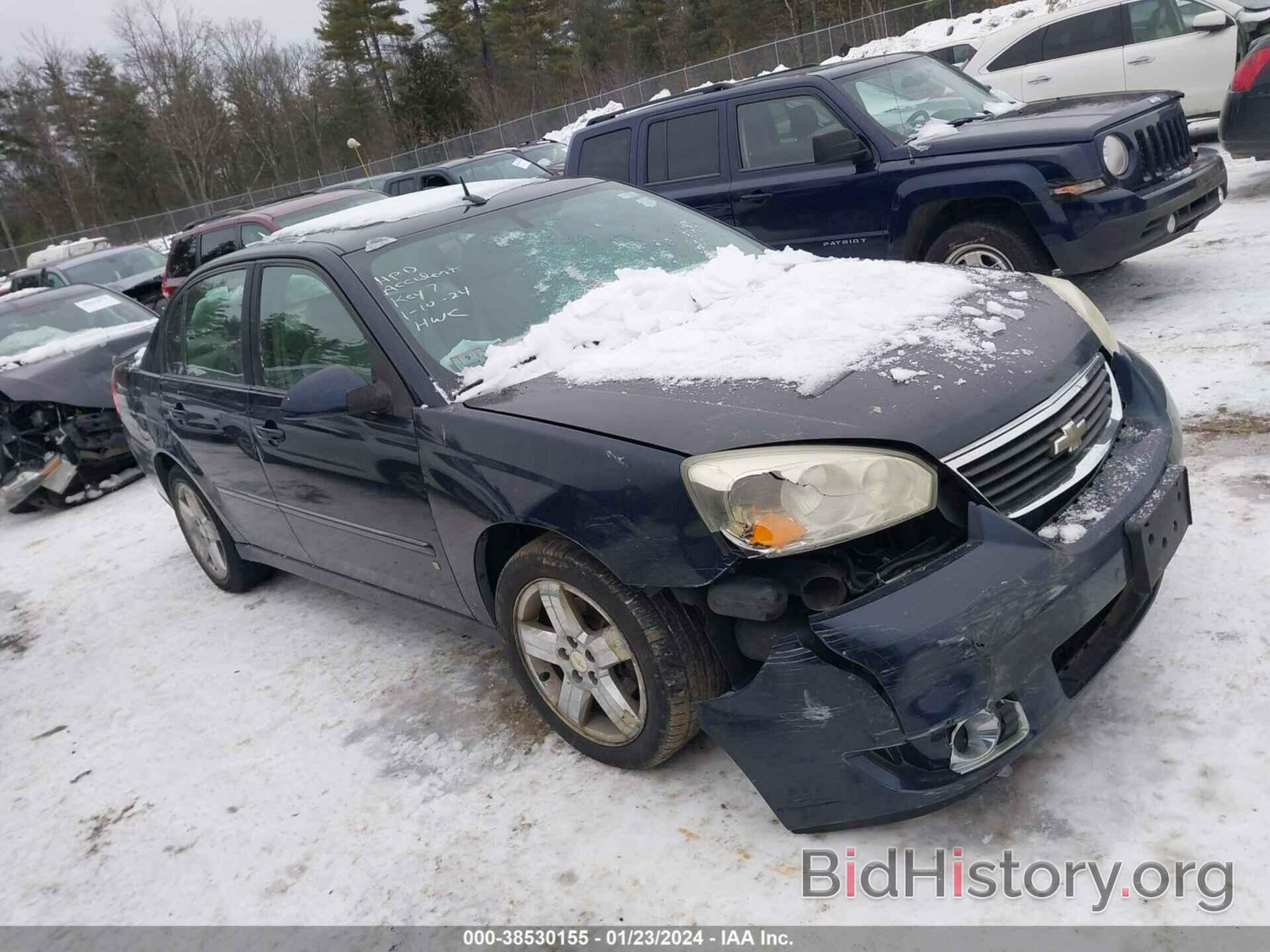 Фотография 1G1ZU53806F156449 - CHEVROLET MALIBU 2006