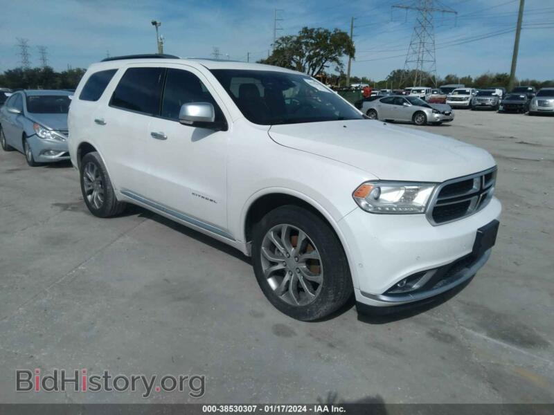 2018 Dodge DURANGO CITADEL ANODIZED PLATINUM AWD (VIN 1C4RDJEG5JC276424) — photo 1 of 15, IAAI
