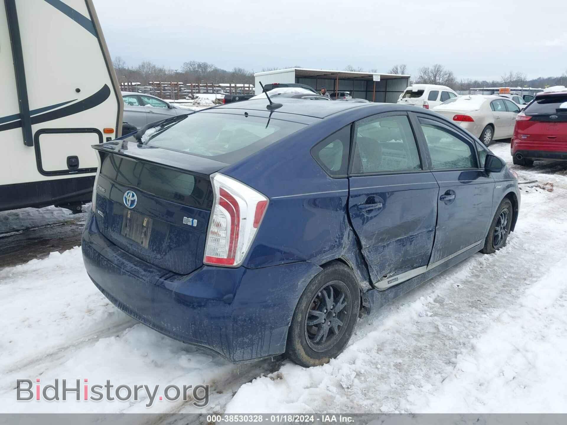 2015 TOYOTA PRIUS - VIN: JTDKN3DU8F1869103 - Фото 4