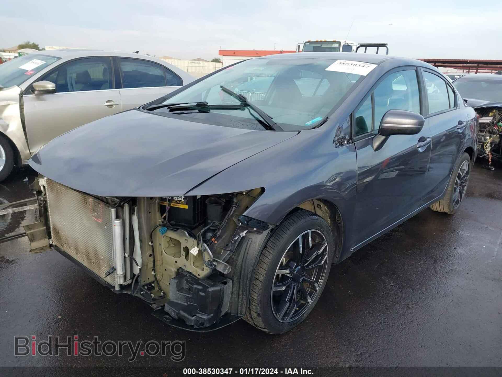 2014 HONDA CIVIC - VIN: 19XFB2F53EE272012 - Фото 2