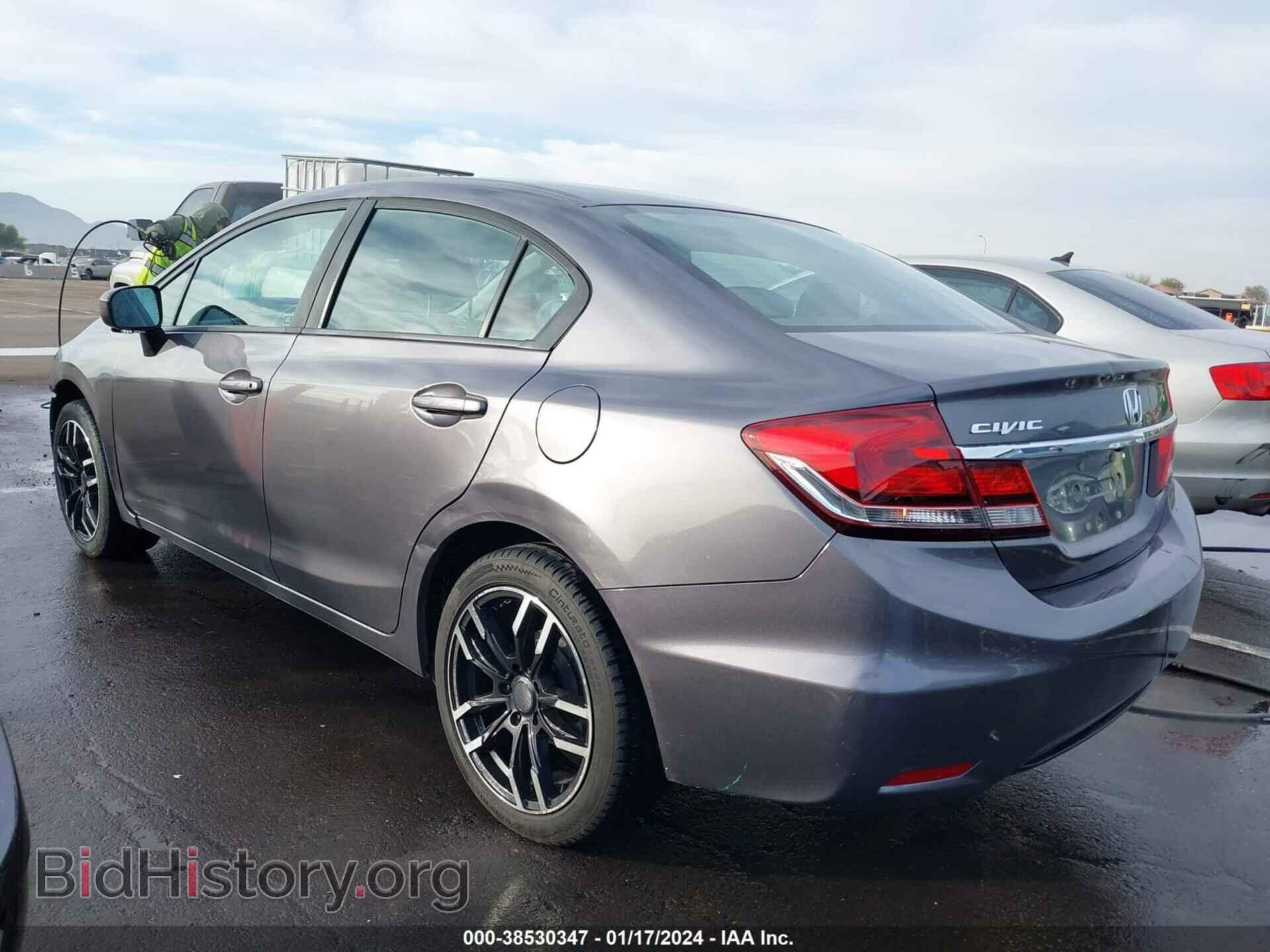 2014 HONDA CIVIC - VIN: 19XFB2F53EE272012 - Фото 3