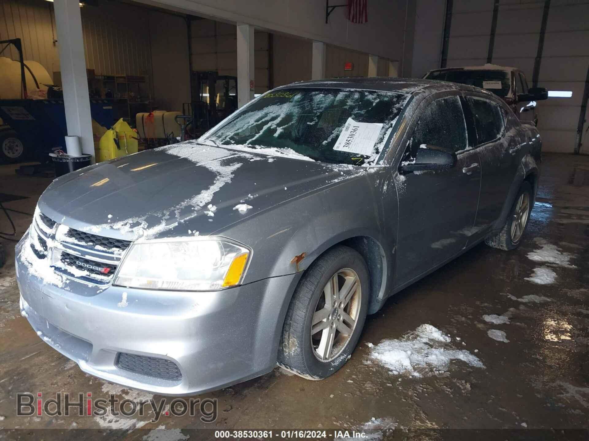 2014 DODGE AVENGER - VIN: 1C3CDZAG7EN226245 - Фото 2