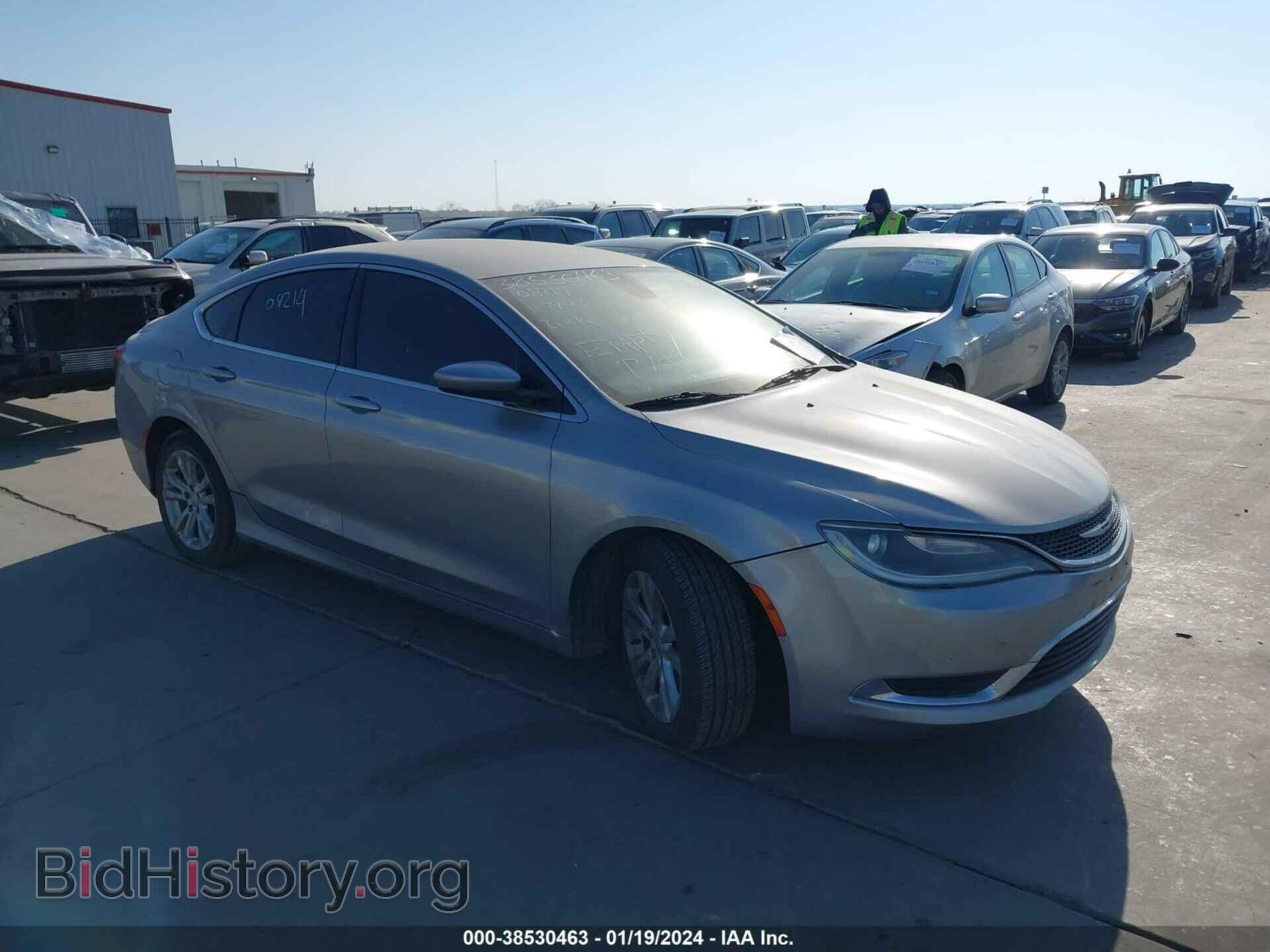 Фотография 1C3CCCAB3FN608214 - CHRYSLER 200 2015