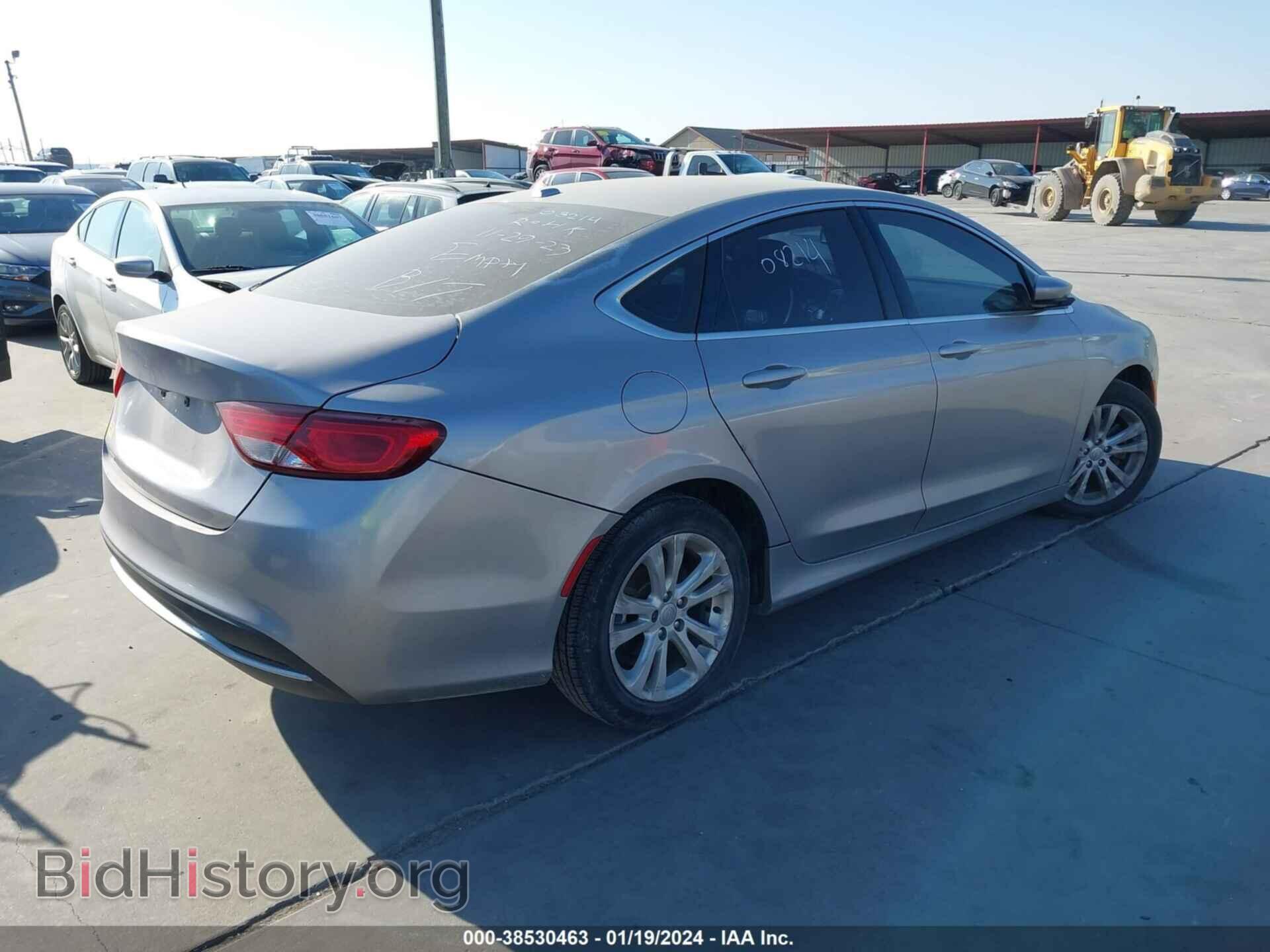 2015 CHRYSLER 200 - VIN: 1C3CCCAB3FN608214 - Фото 4
