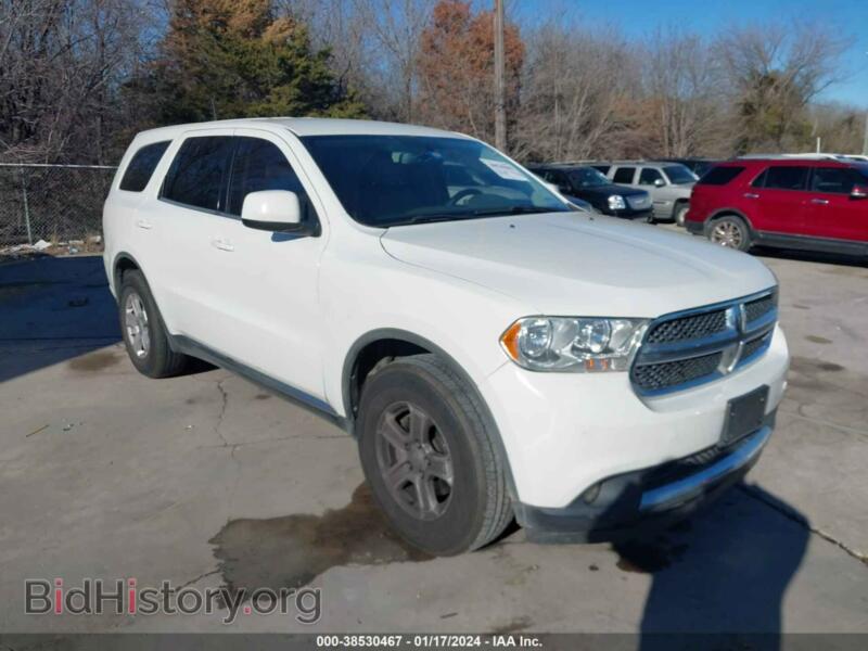 2012 Dodge DURANGO SXT (VIN 1C4RDHAG3CC180969) — photo 1 of 11, IAAI