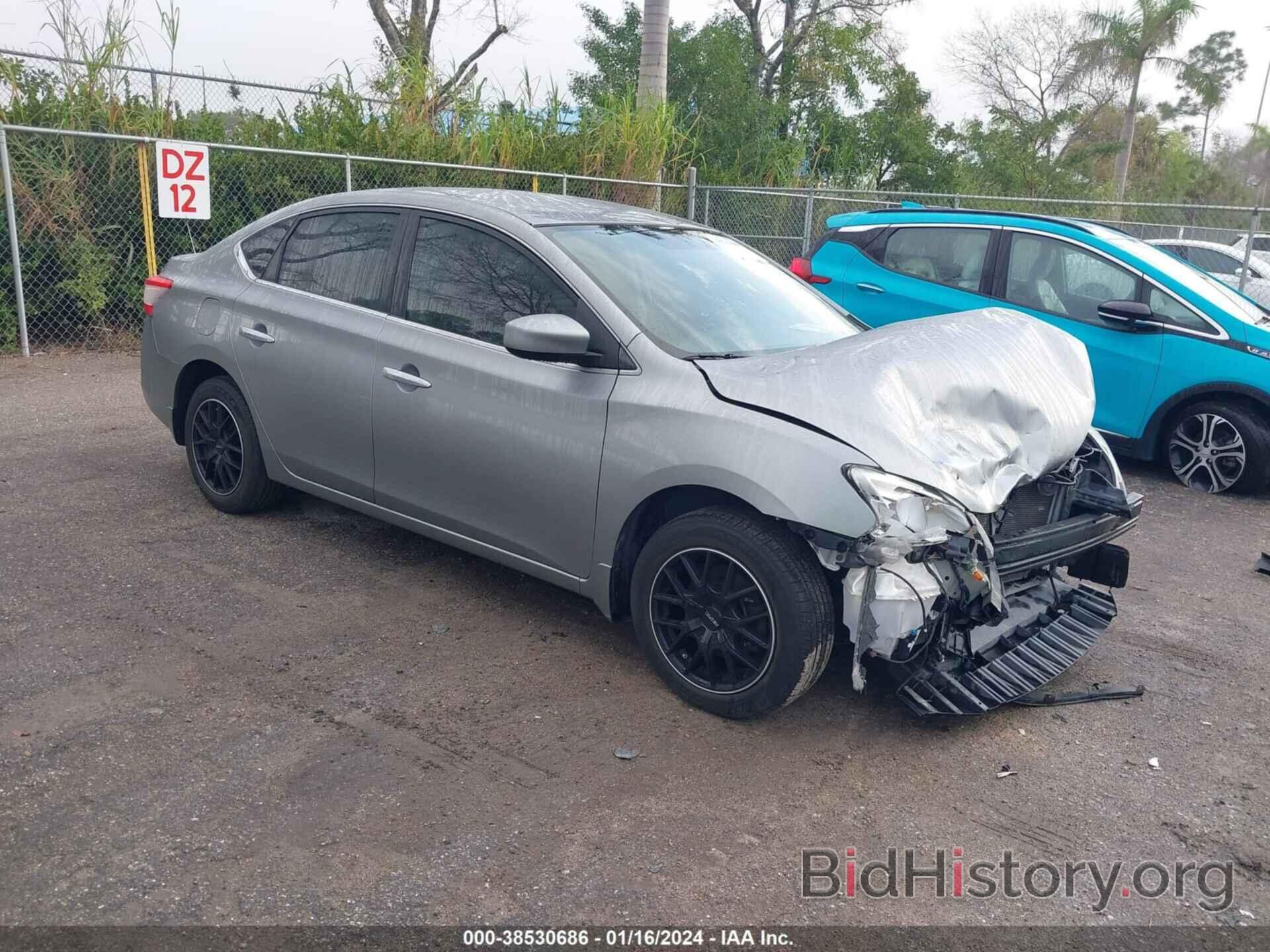 Photo 3N1AB7AP3DL752385 - NISSAN SENTRA 2013