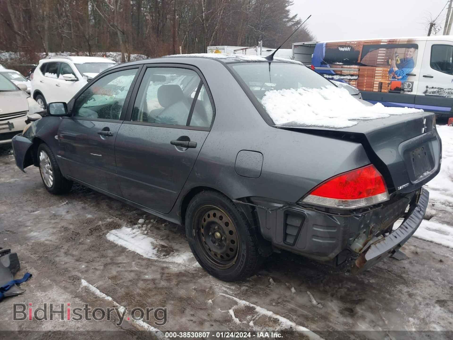 2006 MITSUBISHI LANCER - VIN: JA3AJ26E36U063559 - Фото 3