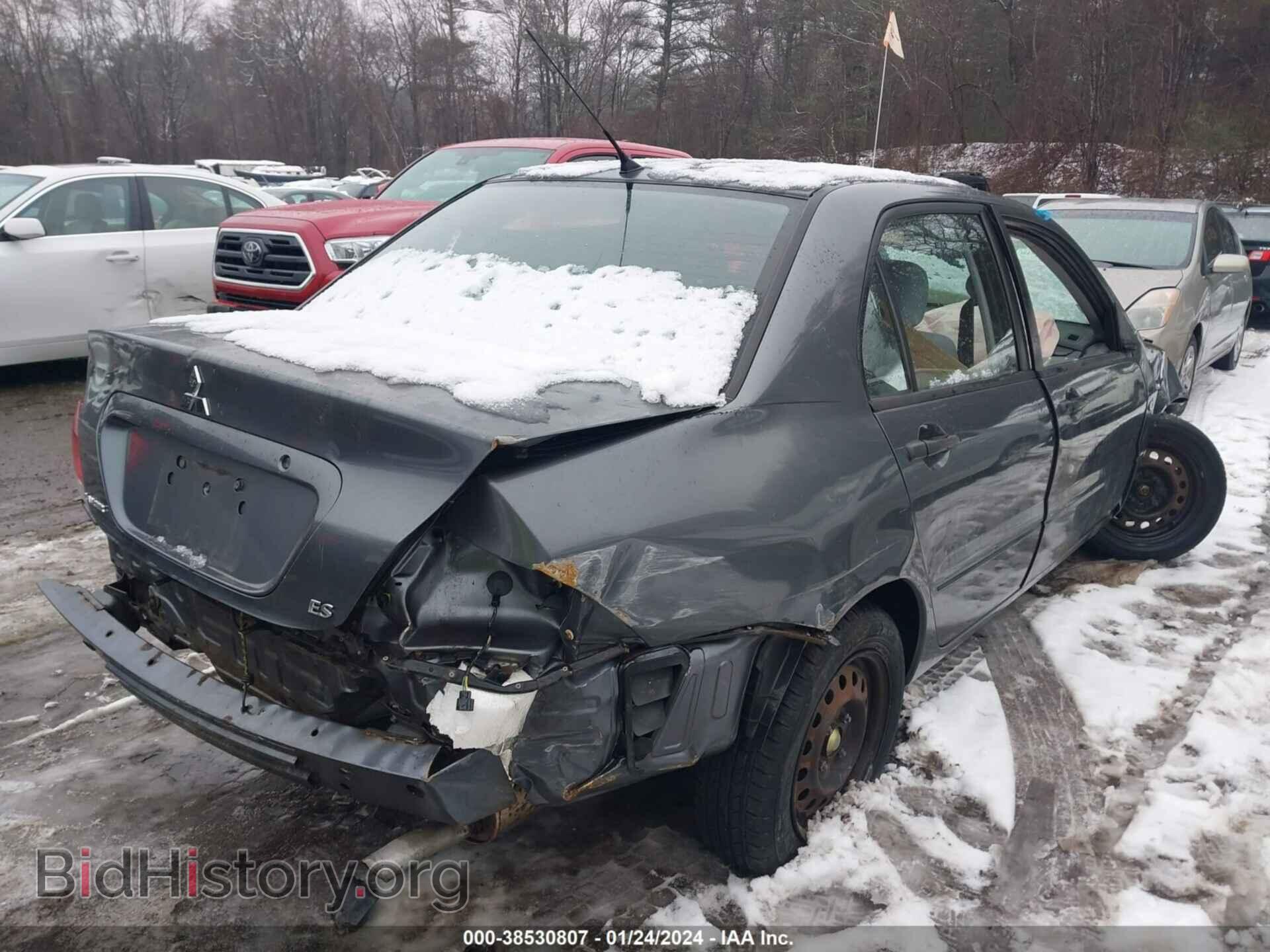 2006 MITSUBISHI LANCER - VIN: JA3AJ26E36U063559 - Фото 4