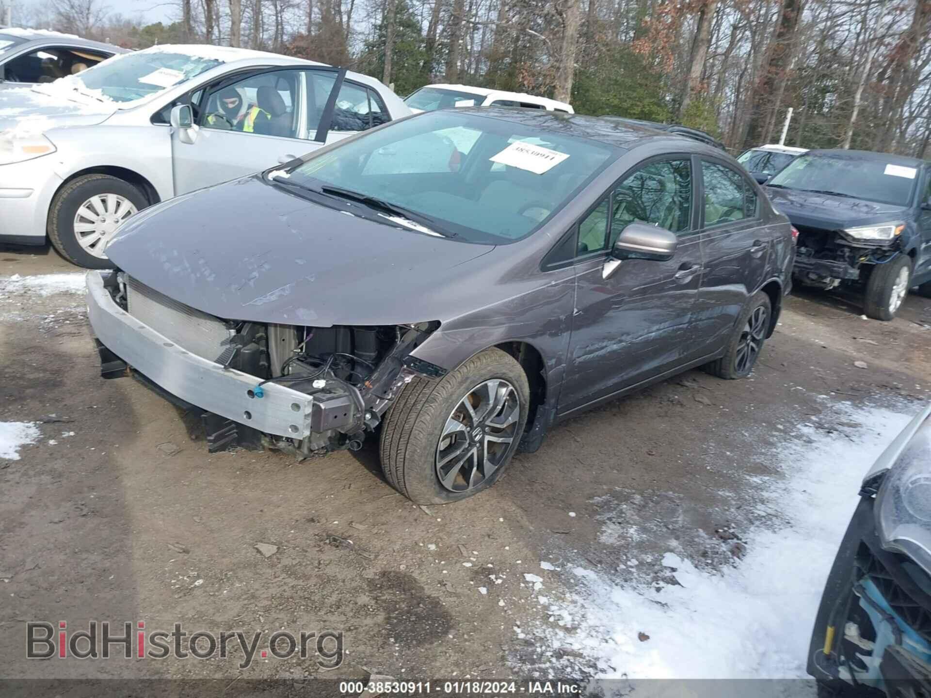 2014 HONDA CIVIC - VIN: 19XFB2F80EE061697 - Фото 2