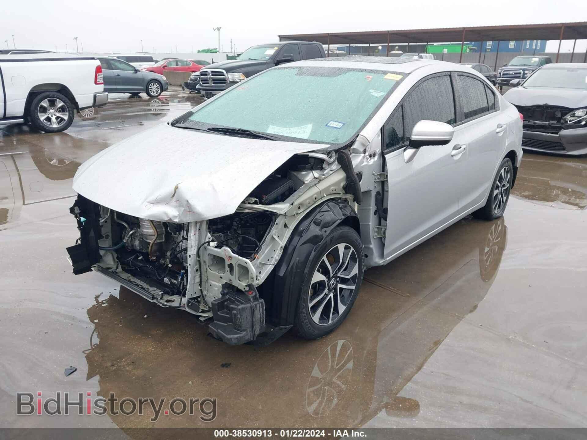 2015 HONDA CIVIC - VIN: 19XFB2F84FE062675 - Фото 2