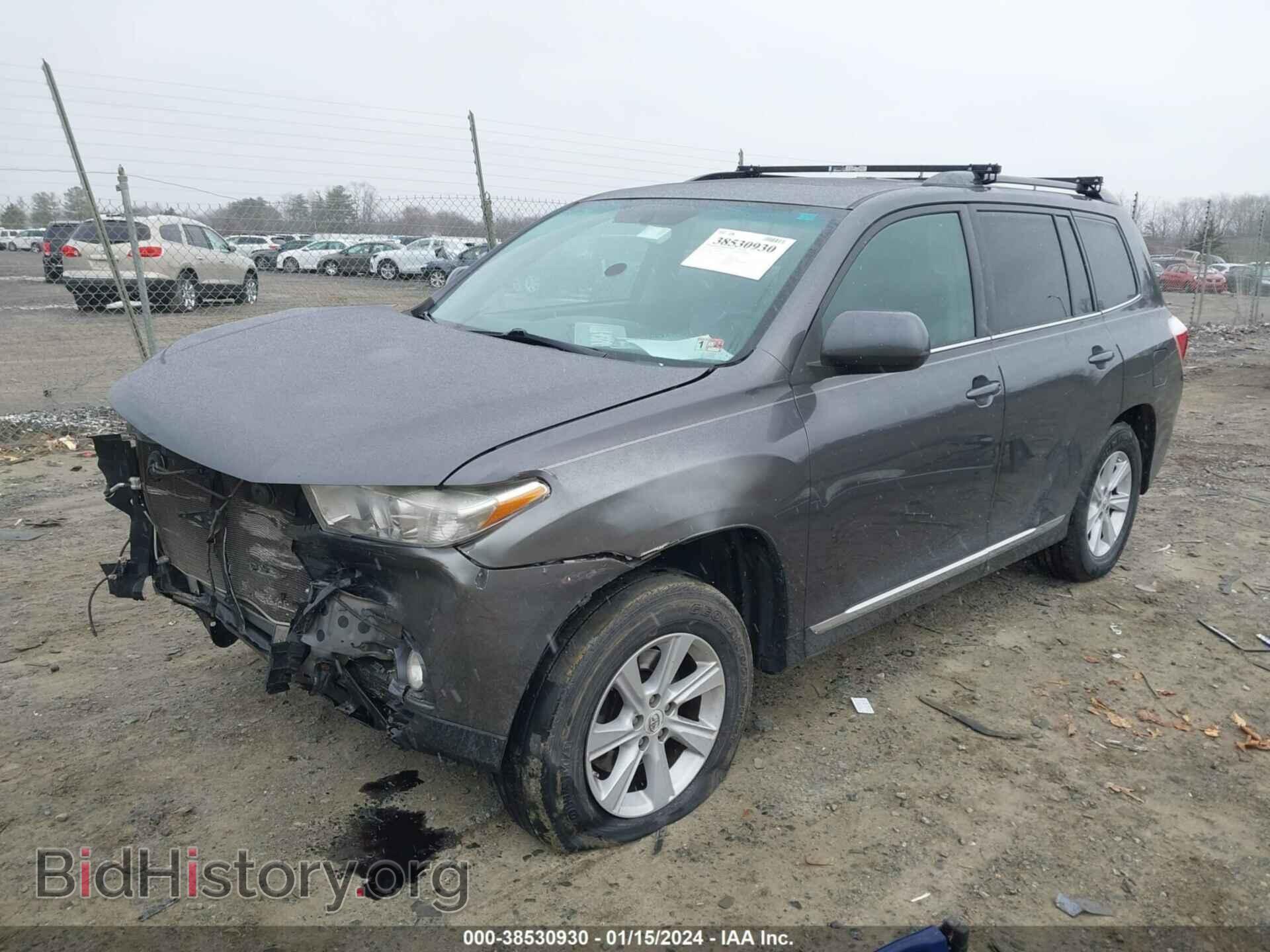 2012 TOYOTA HIGHLANDER - VIN: 5TDBK3EH1CS140305 - Фото 2