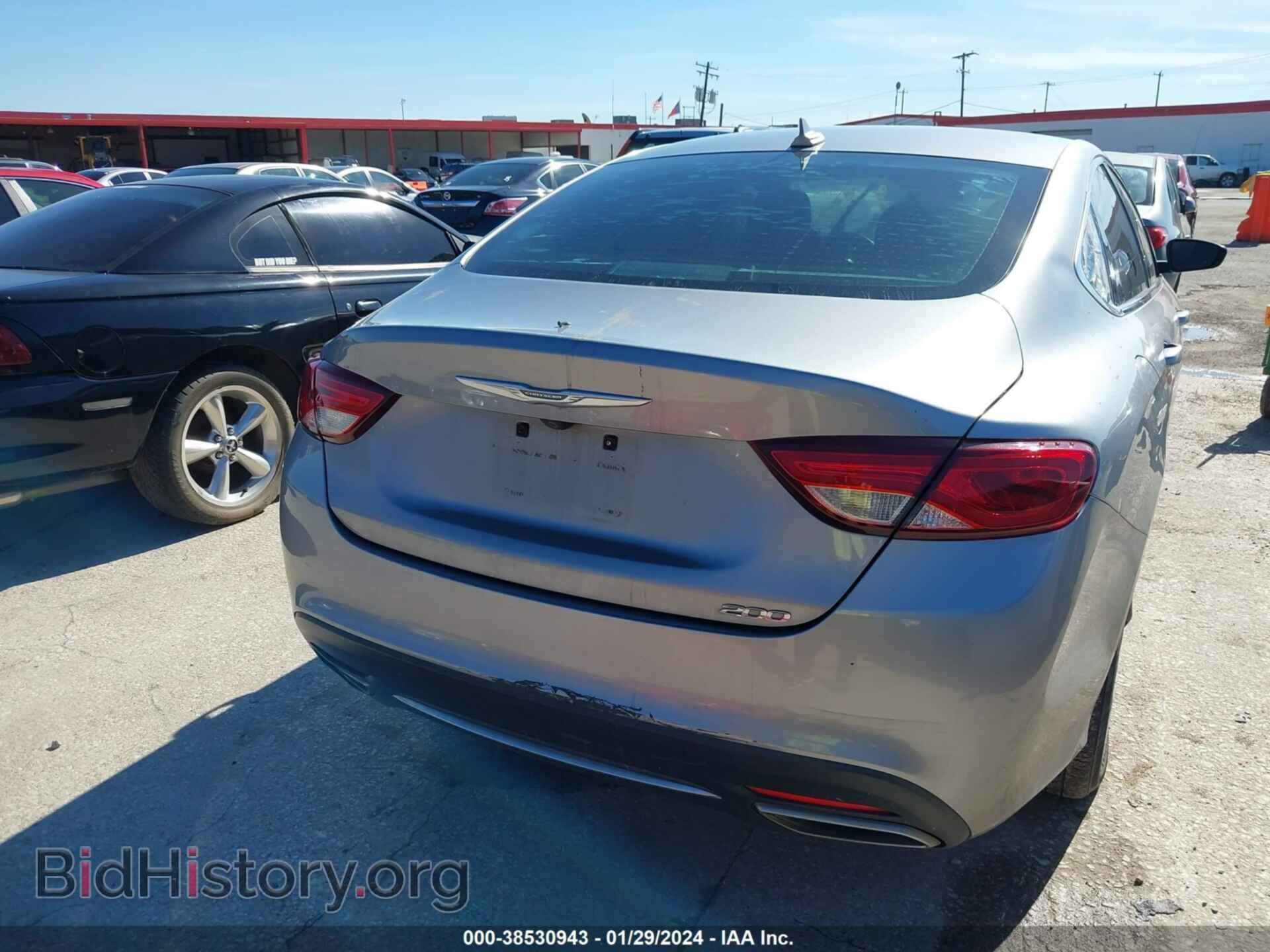 2016 CHRYSLER 200 - VIN: 1C3CCCAGXGN100934 - Фото 4