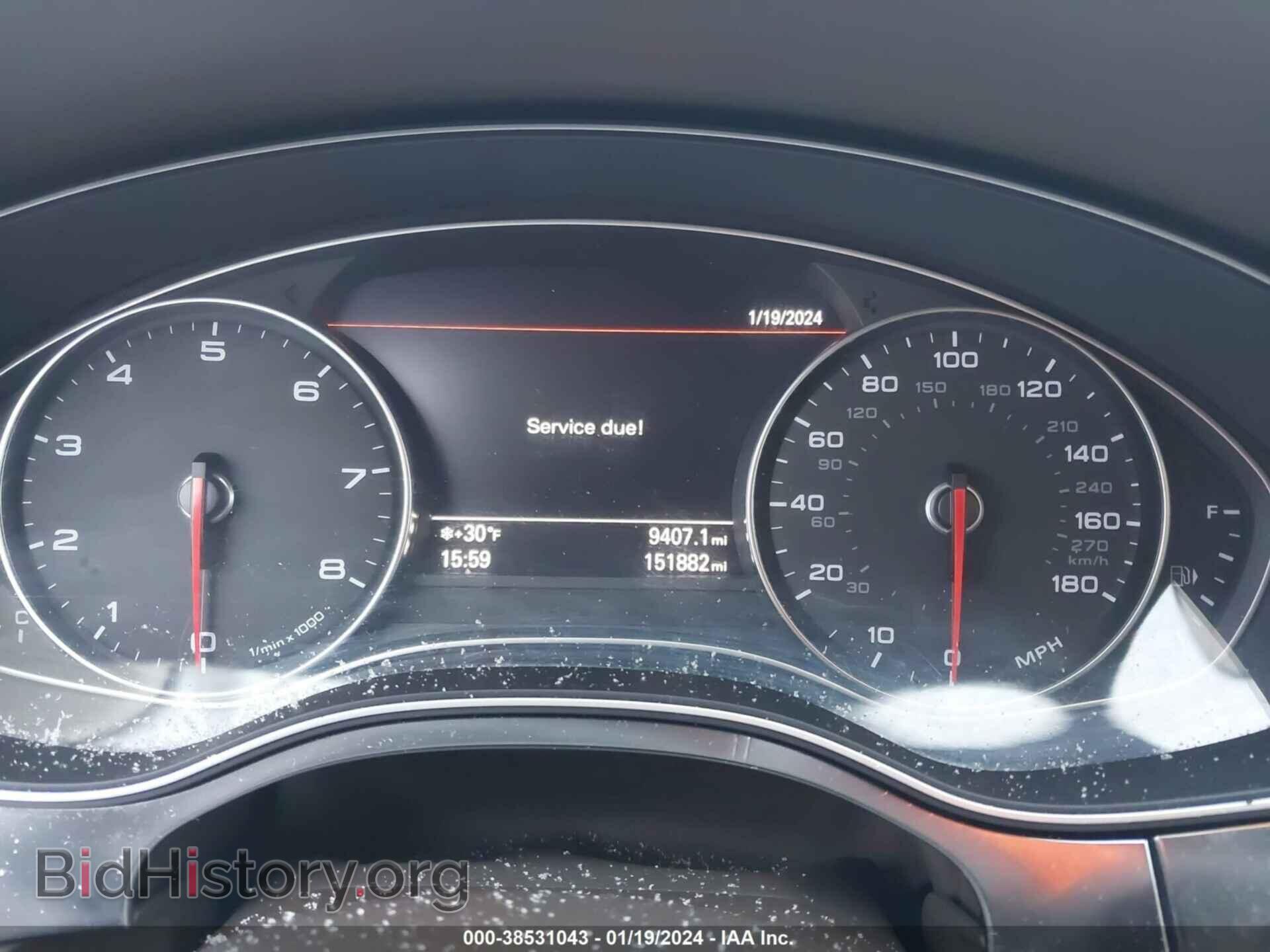 2013 AUDI A6 - VIN: WAUGFAFC8DN081663 - Photo 7