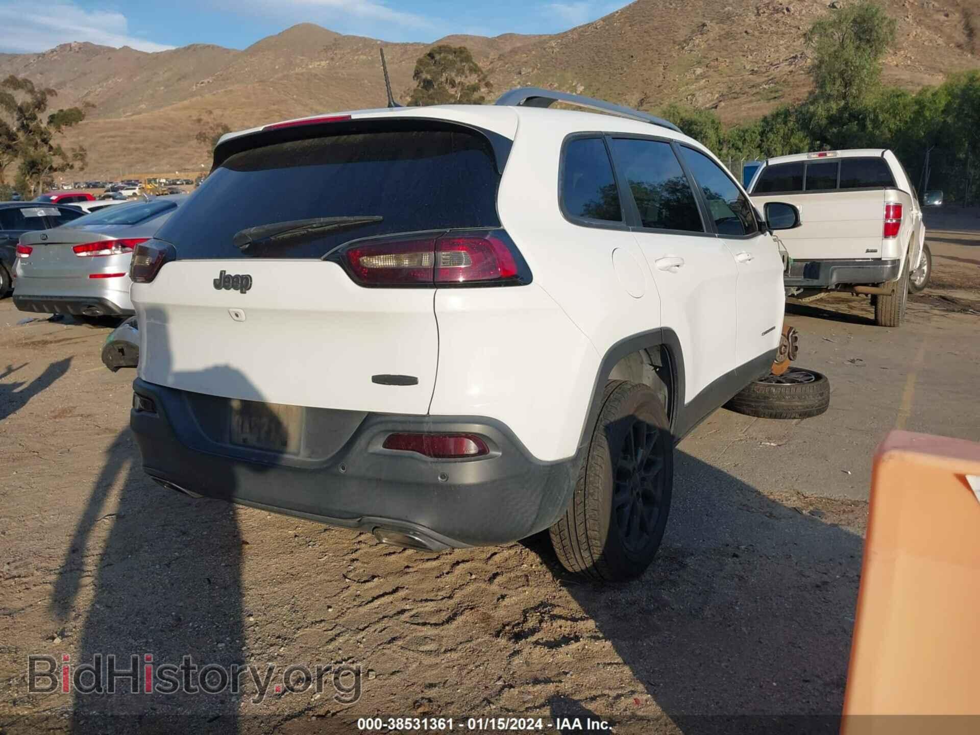 2016 JEEP CHEROKEE - VIN: 1C4PJLCS9GW178104 - Фото 4