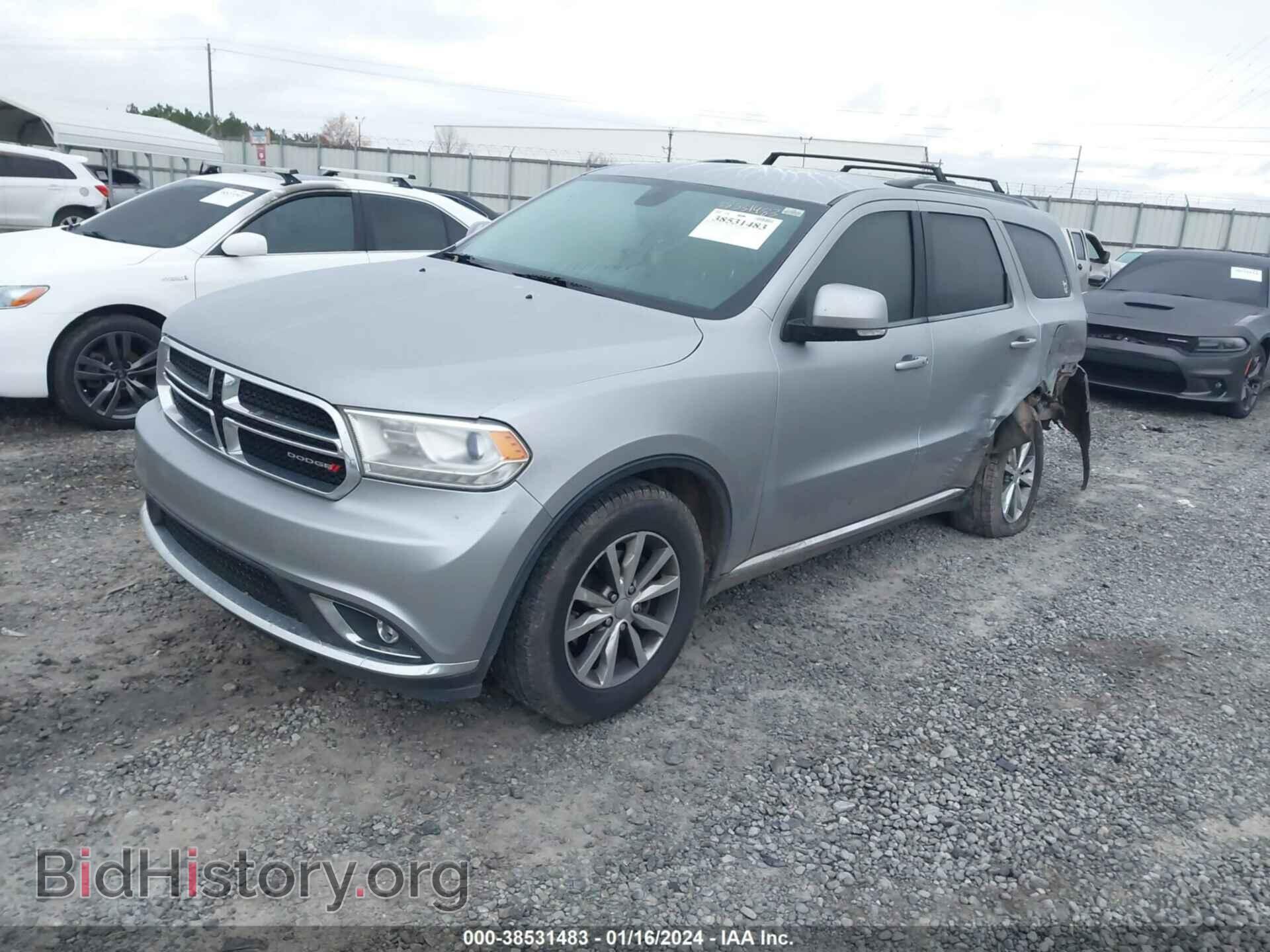 2014 DODGE DURANGO - VIN: 1C4RDHDG5EC595841 - Фото 2
