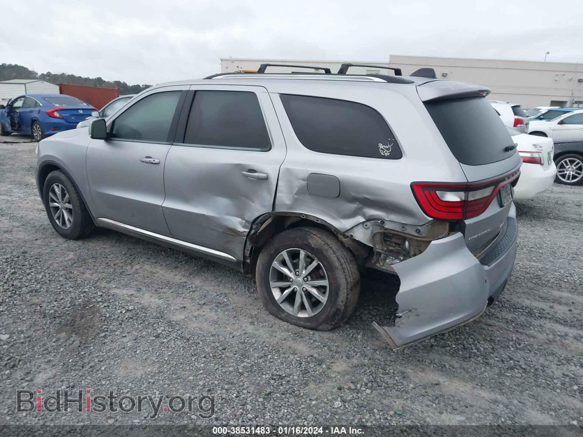 2014 DODGE DURANGO - VIN: 1C4RDHDG5EC595841 - Фото 3