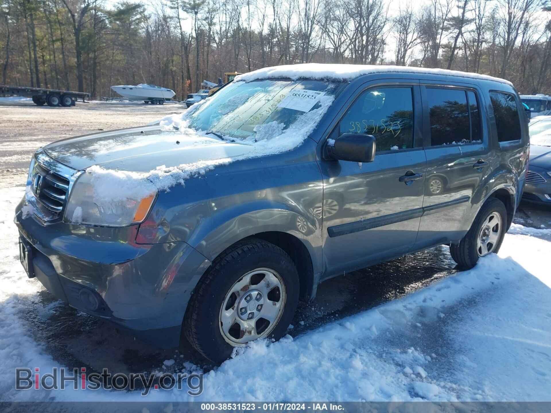 2012 HONDA PILOT - VIN: 5FNYF4H24CB036763 - Photo 2