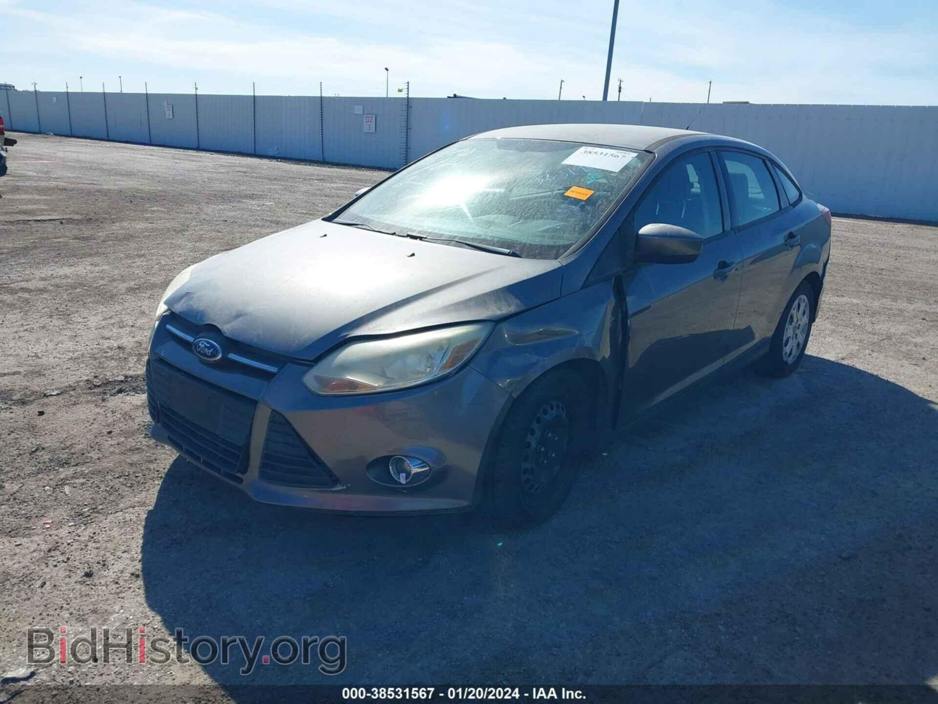 2012 FORD FOCUS - VIN: 1FAHP3F22CL186531 - Фото 2