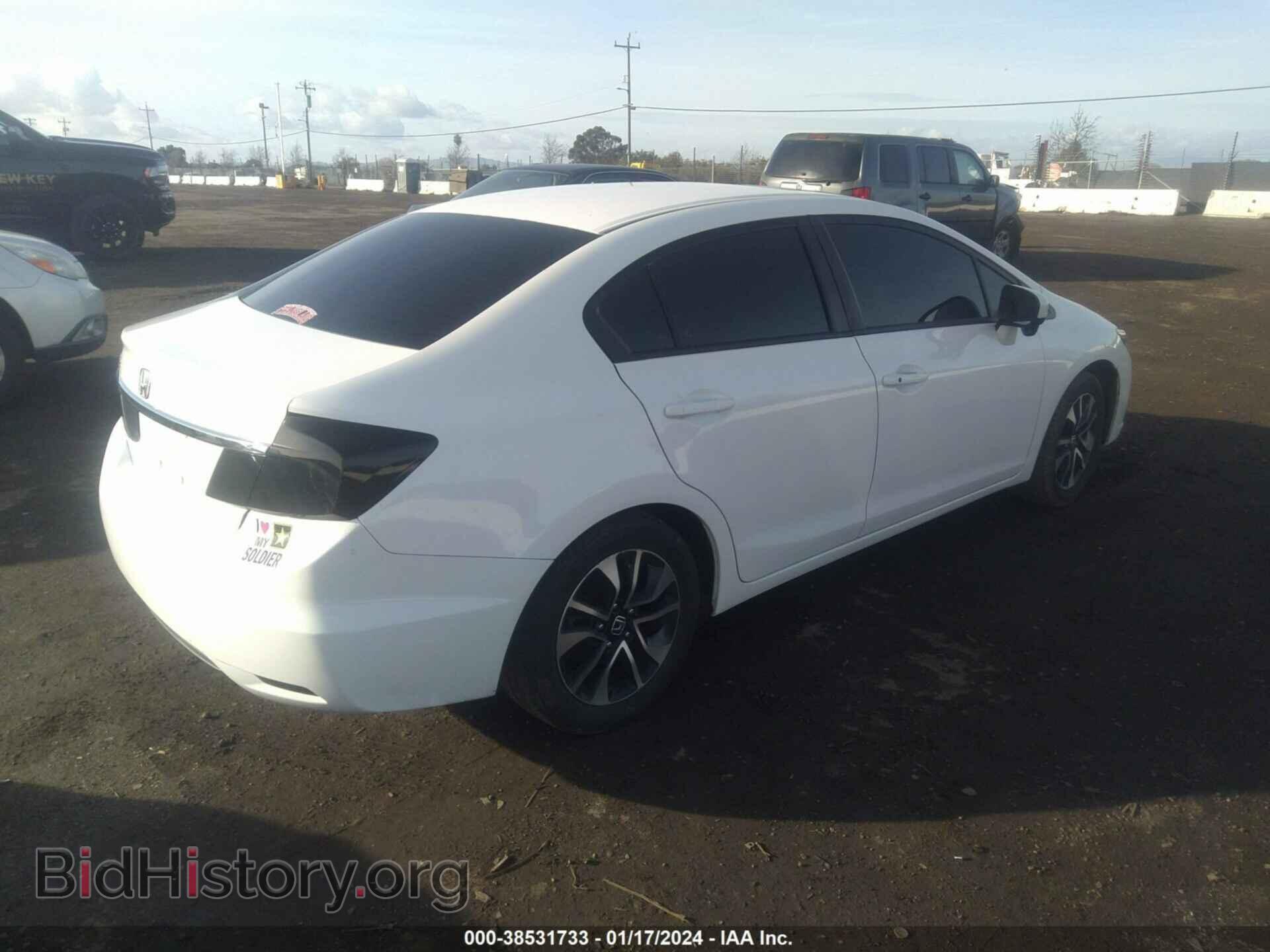 2014 HONDA CIVIC - VIN: 19XFB2F84EE273146 - Фото 4