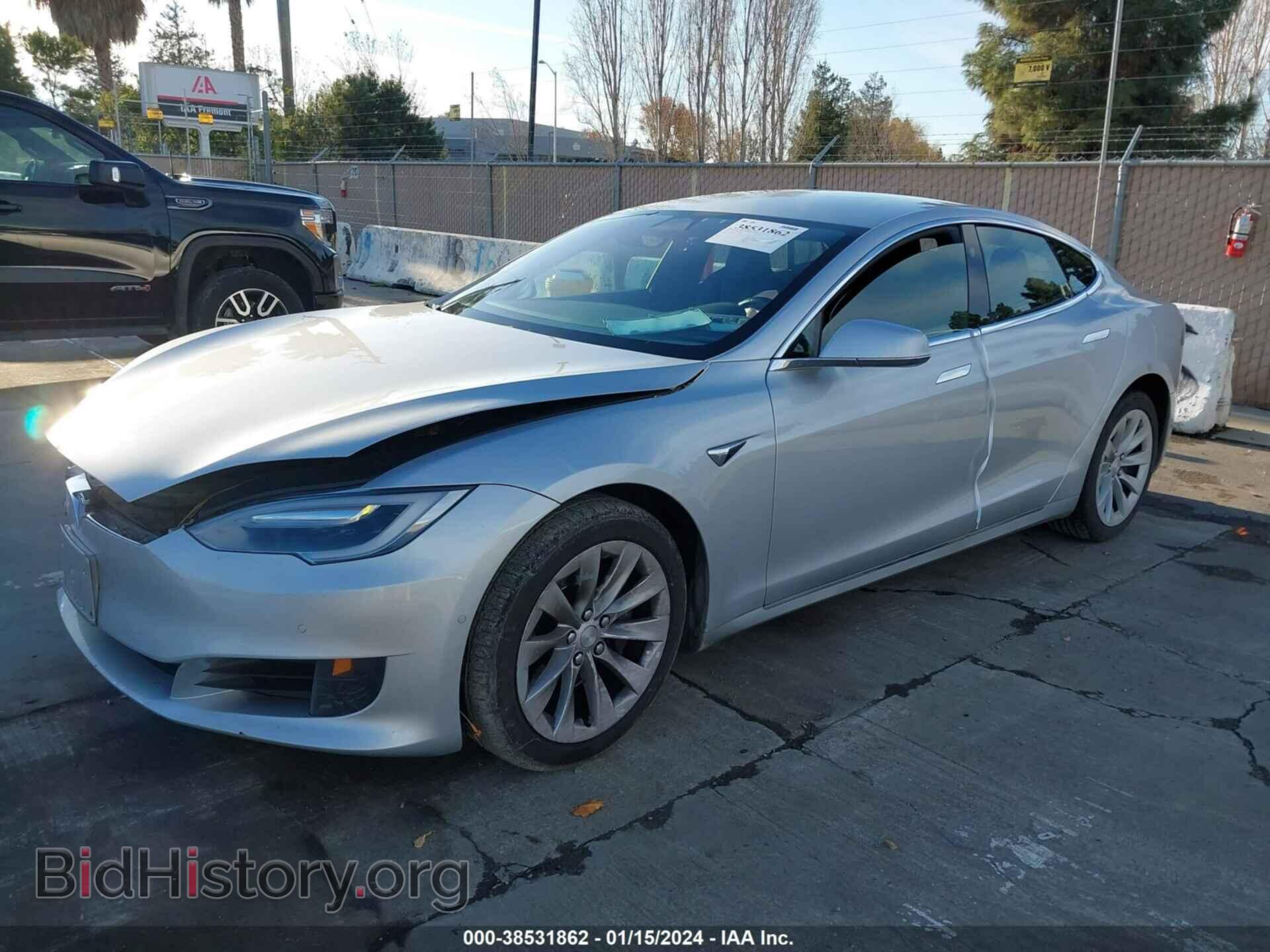 2017 TESLA MODEL S - VIN: 5YJSA1E18HF185666 - Фото 2