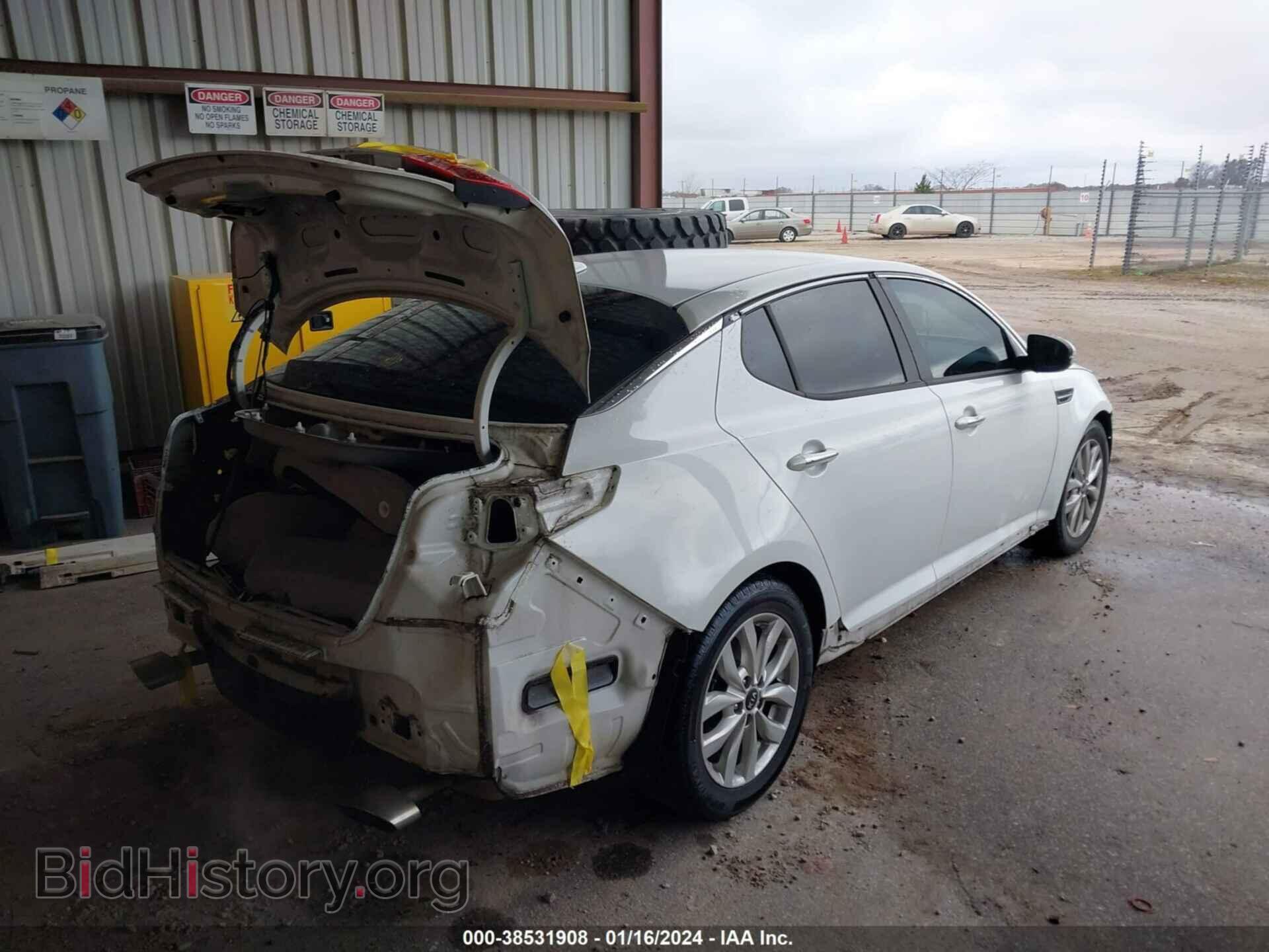 2015 KIA OPTIMA - VIN: KNAGM4A73F5614796 - Фото 4