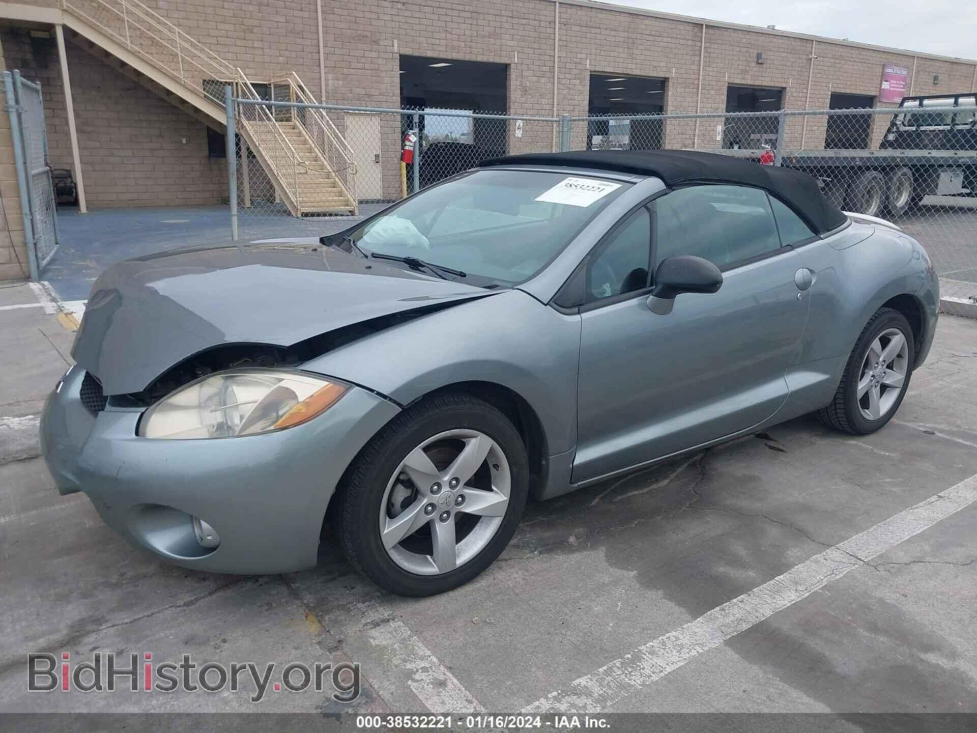 2007 MITSUBISHI ECLIPSE SPYDER - VIN: 4A3AL25FX7E032193 - Photo 2