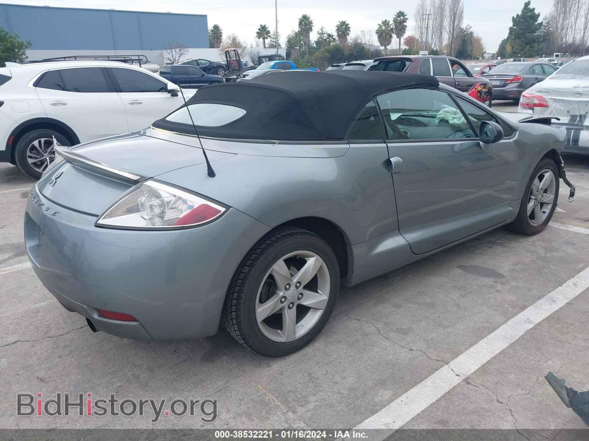 2007 MITSUBISHI ECLIPSE SPYDER - VIN: 4A3AL25FX7E032193 - Photo 4