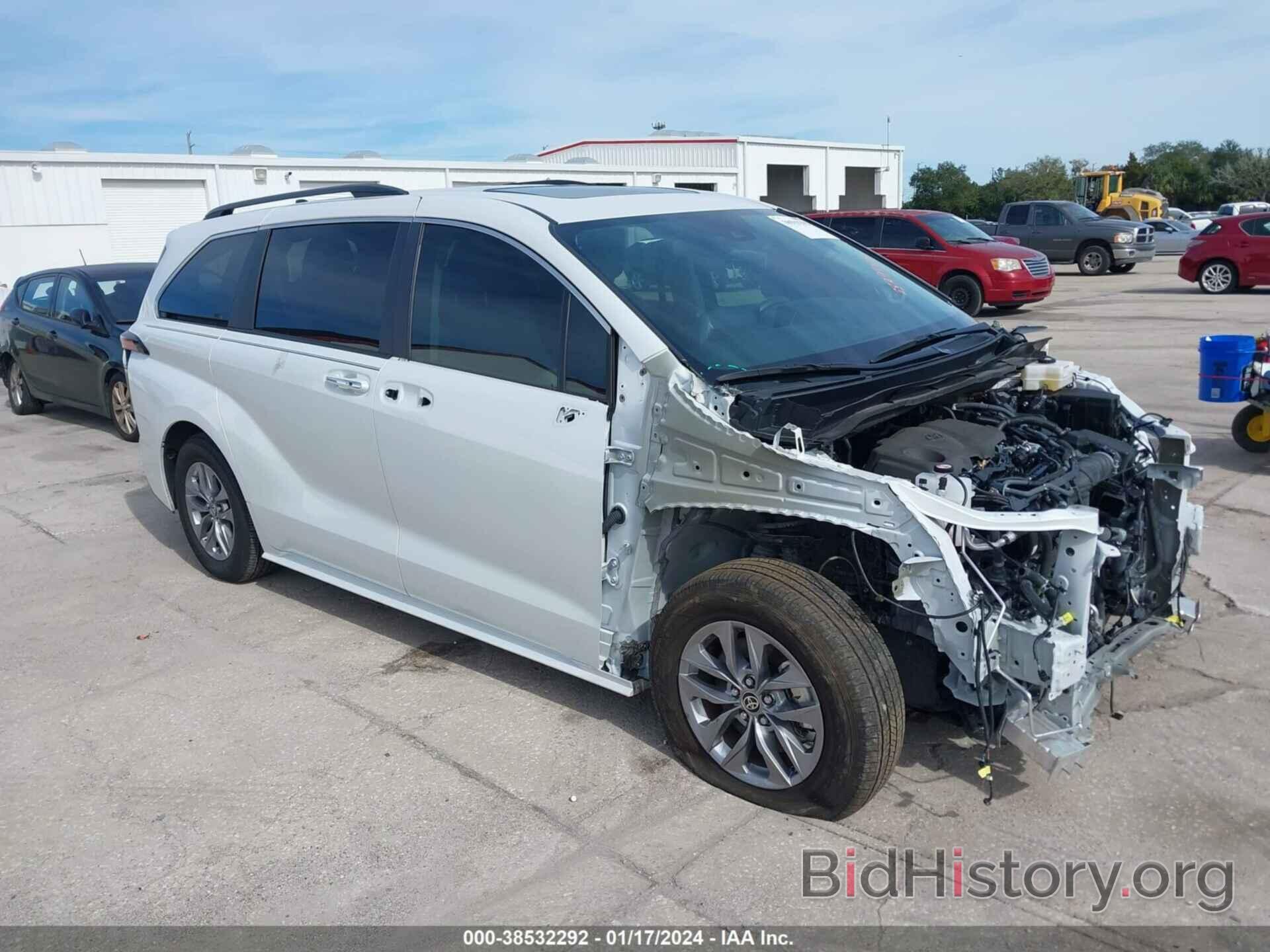 Photo 5TDJRKEC8NS123283 - TOYOTA SIENNA 2022