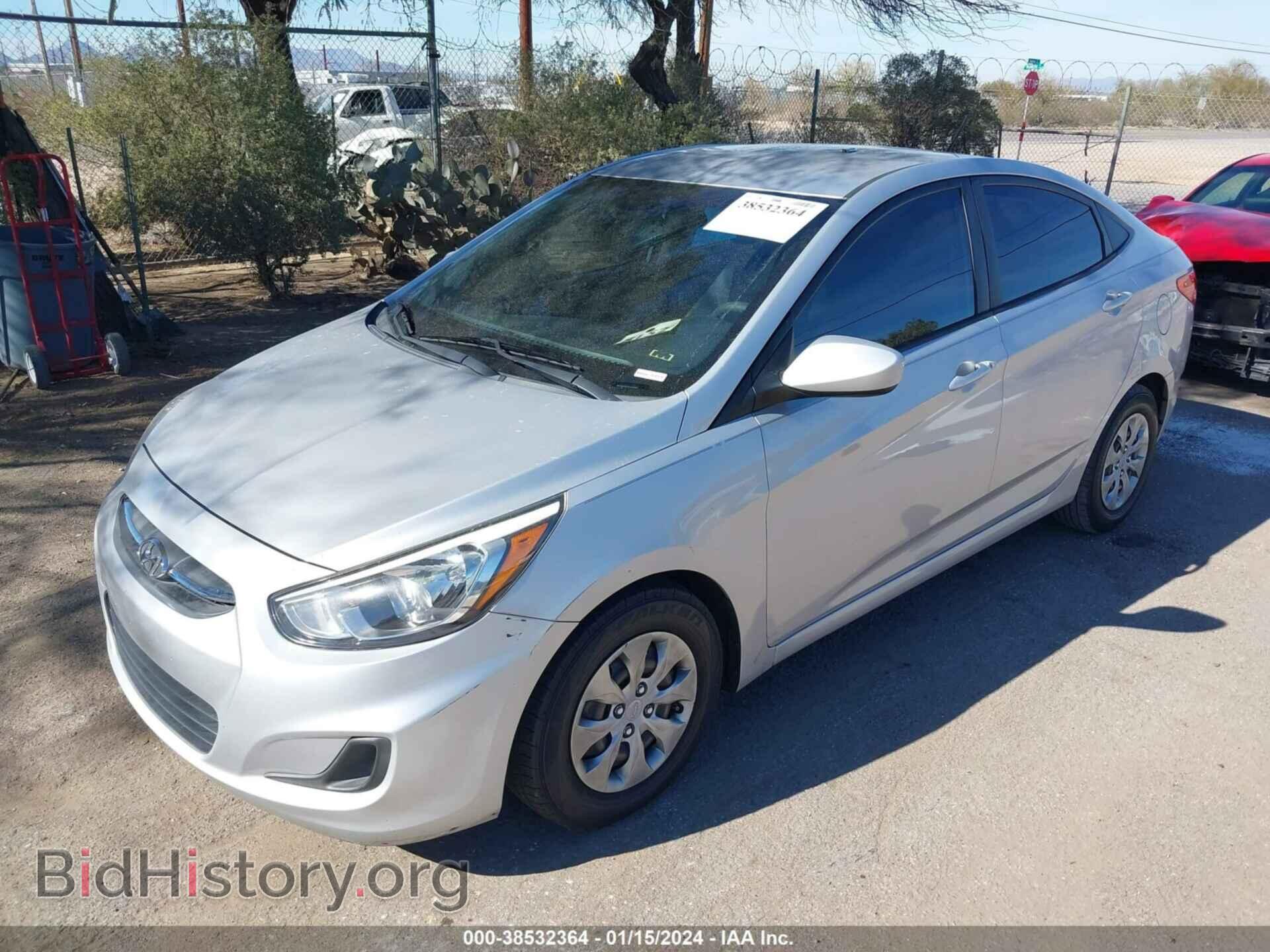 2016 HYUNDAI ACCENT - VIN: KMHCT4AEXGU053583 - Фото 2