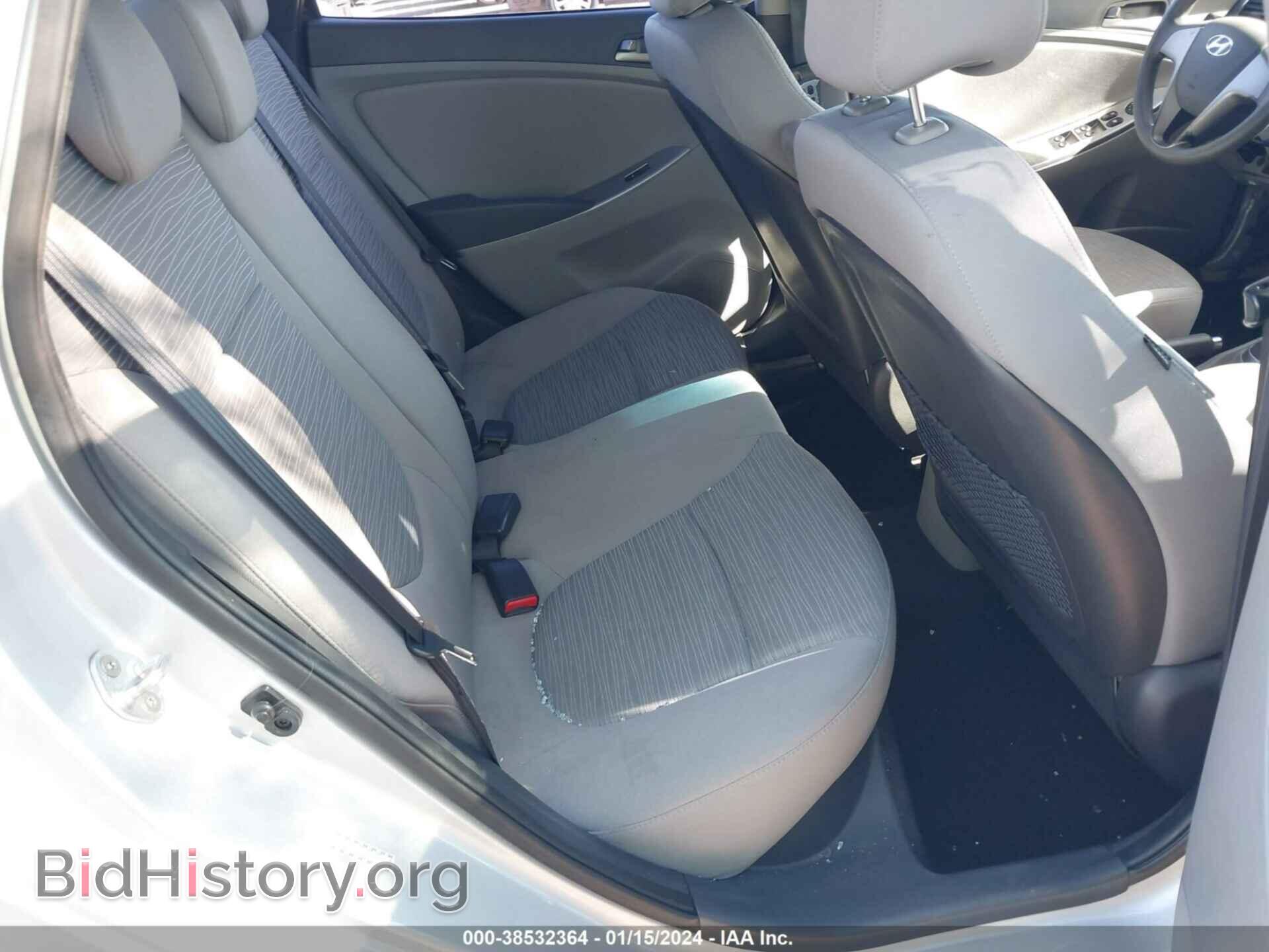 2016 HYUNDAI ACCENT - VIN: KMHCT4AEXGU053583 - Фото 8
