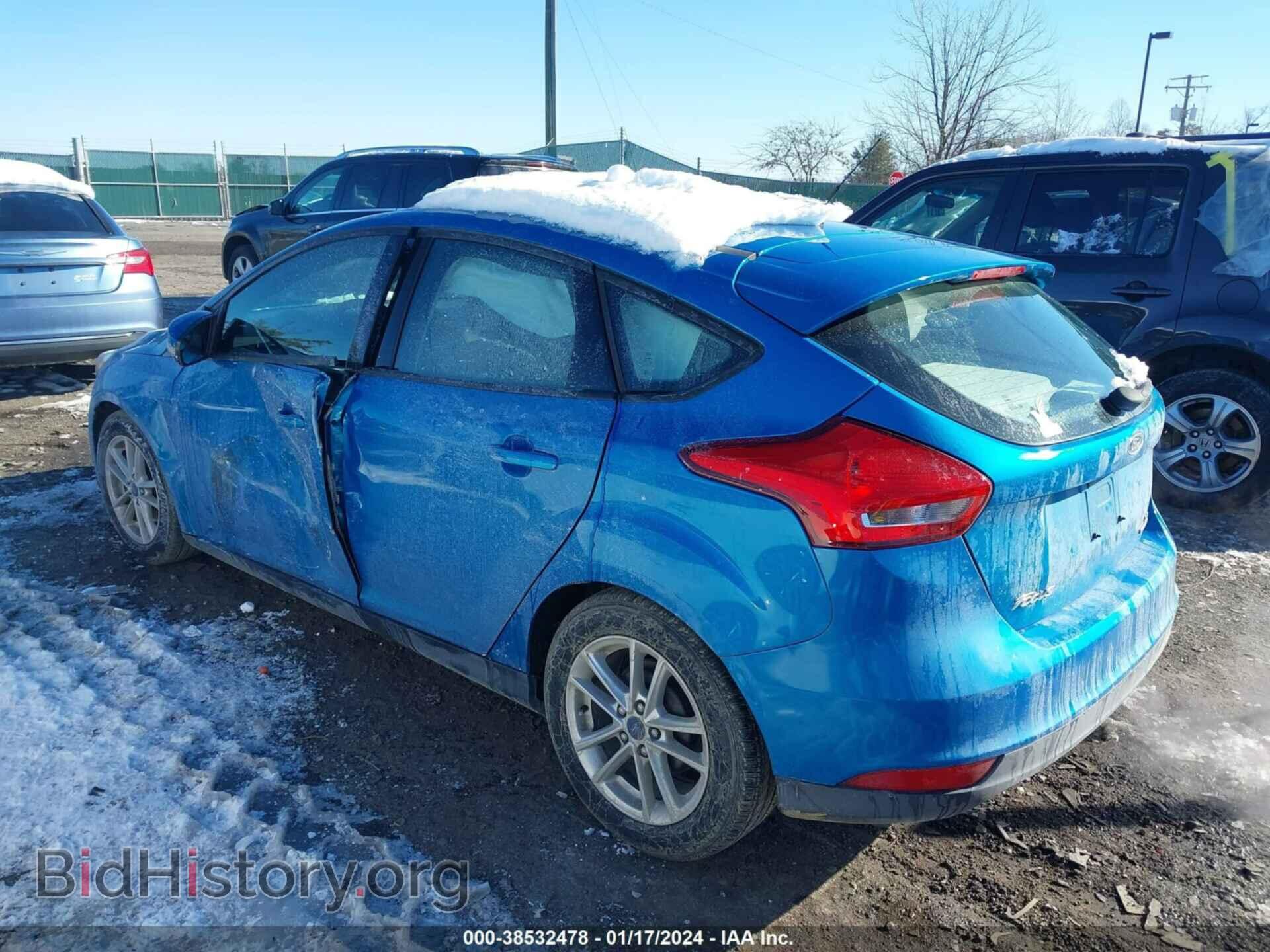 2016 FORD FOCUS - VIN: 1FADP3K23GL335698 - Фото 3