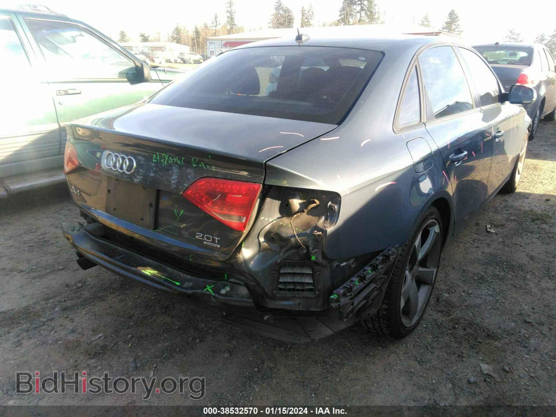 2011 AUDI A4 - VIN: WAUFFAFLXBA065464 - Фото 4