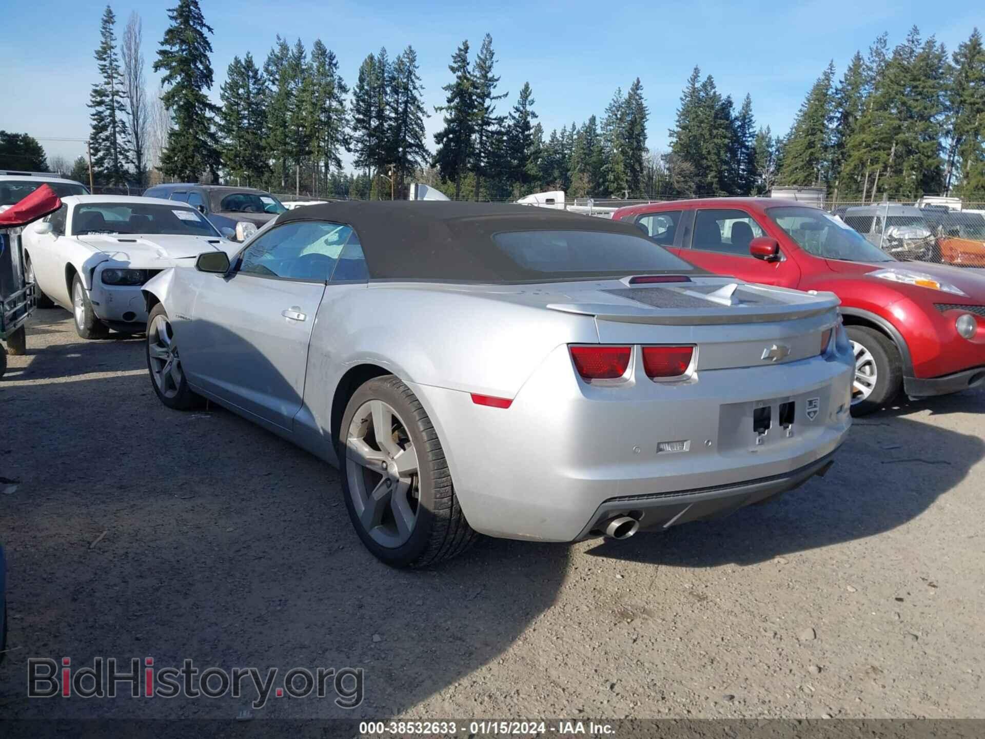 2011 CHEVROLET CAMARO - VIN: 2G1FC3DD9B9211893 - Фото 3