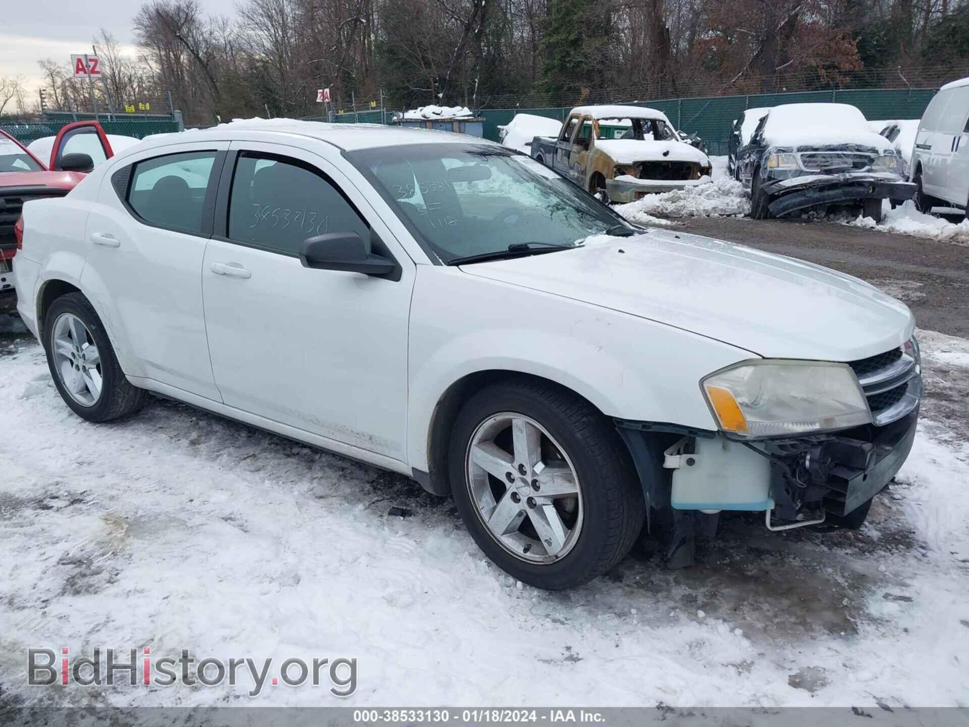 Фотография 1C3CDZAB3CN231914 - DODGE AVENGER 2012